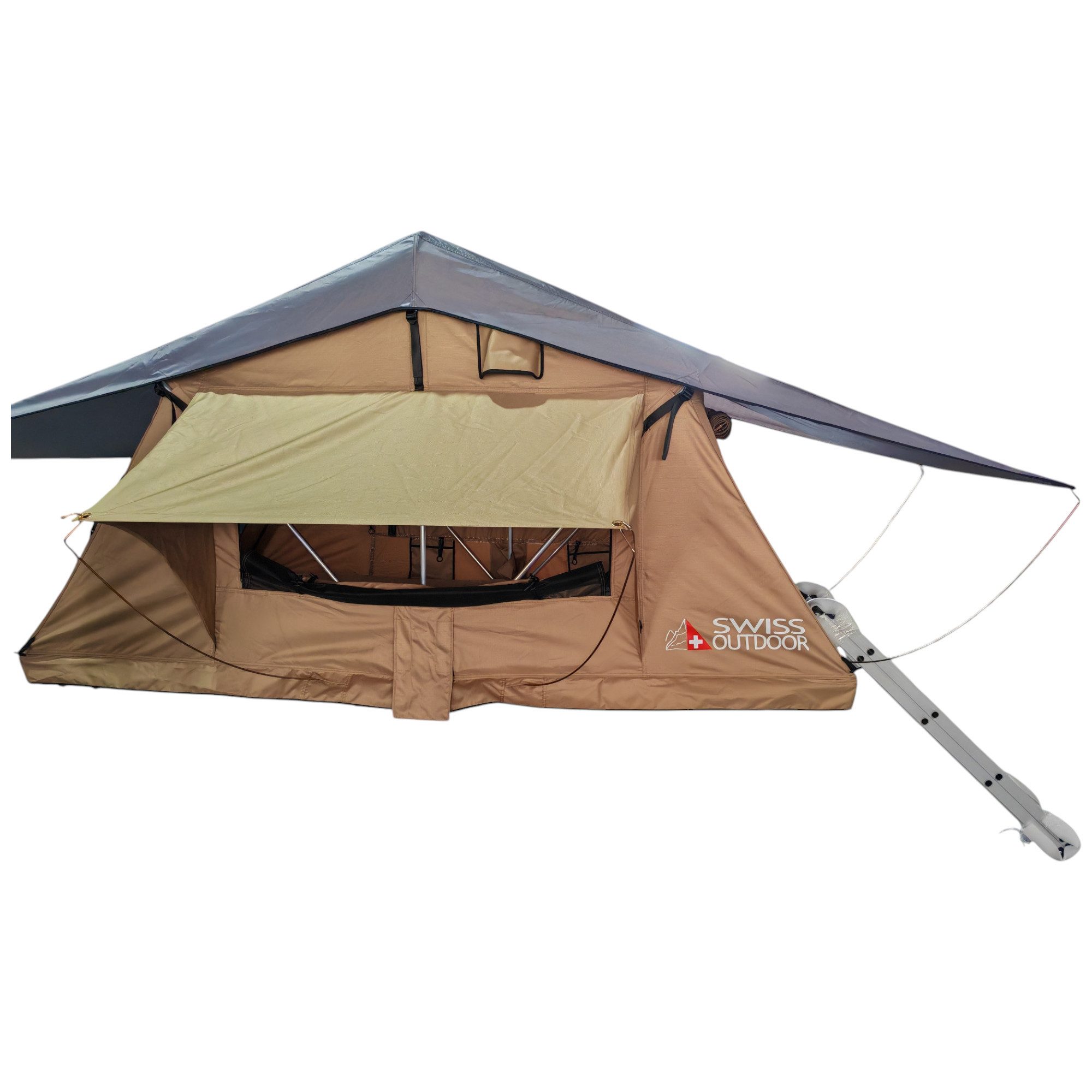 Swiss Outdoor Dachzelt ROOFI-10A, Personen: 2 günstig online kaufen