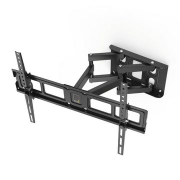 aha TV-Wandhalterung 81 bis 213 cm (32" bis 84), Scherenarm Schwarz TV-Wandhalterung, (bis 84 Zoll)