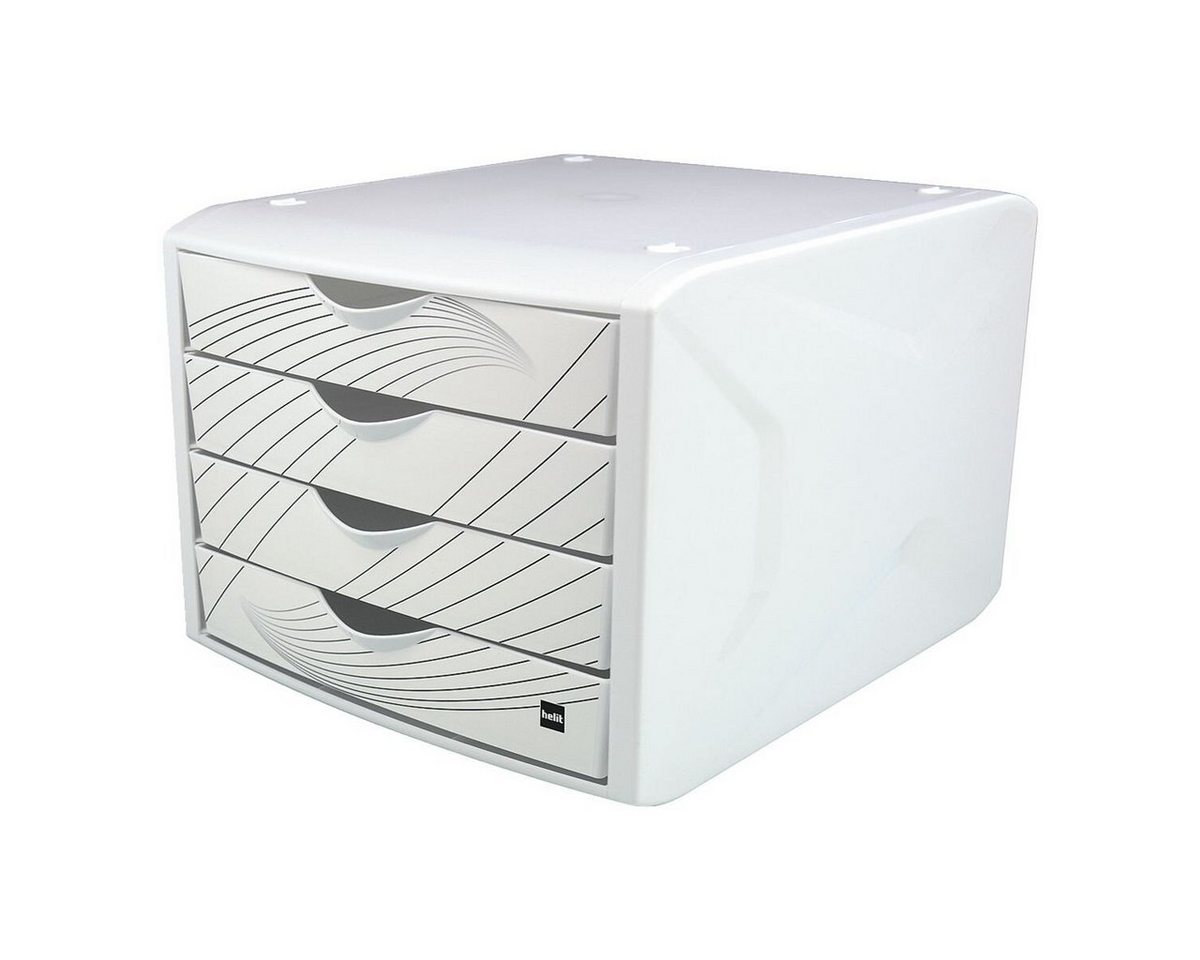 Thumbnail - HELIT Schubladenbox the chameleon, mit 4 Schubladen, geschlossen, stapelbar