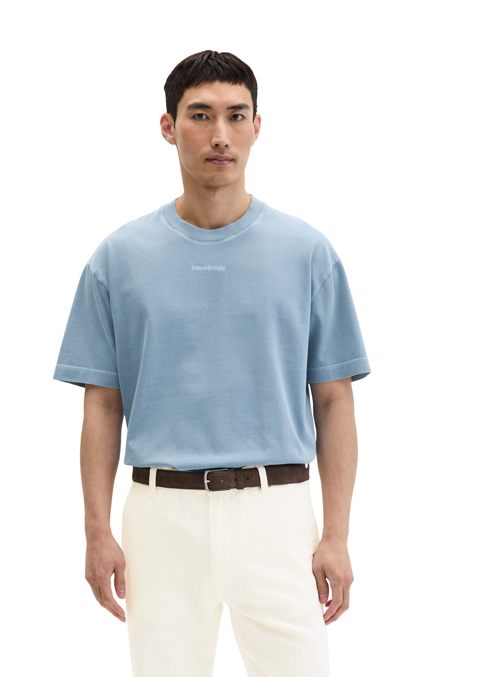 T-Shirt aus schwerem Bio-Baumwoll-Jersey