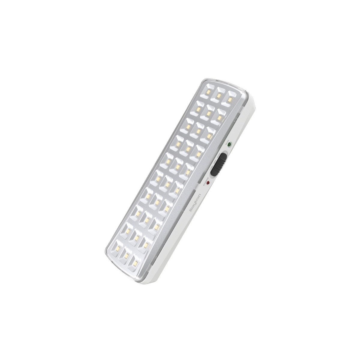 Braytron LED Deckenleuchte Notleuchte mit Akku Notbeleuchtung Akkubetrieb Licht für bis 8h, LED fest integriert, Kaltweiß, Notlicht mit Akku-Notbetrieb, LED fest integriert