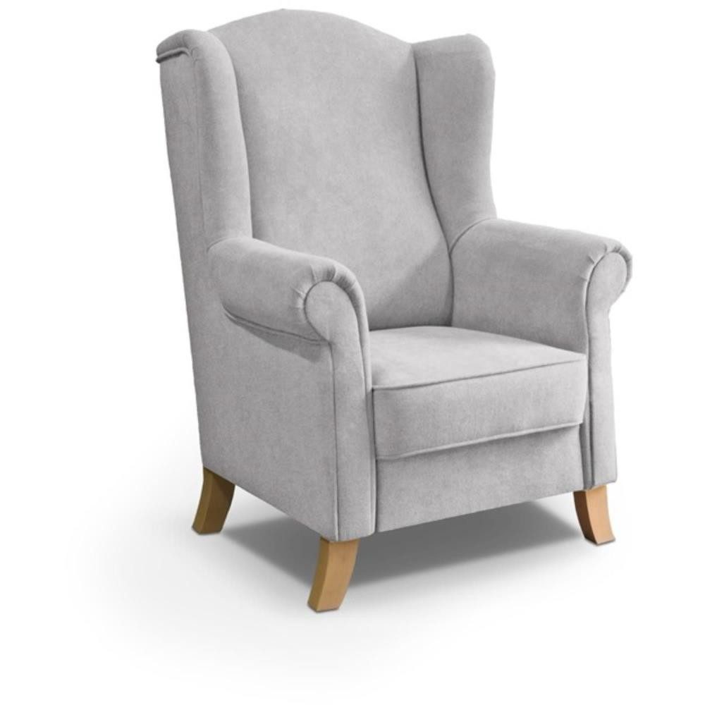 Beautysofa Ohrensessel Sessel Wohnzimmersessel Fernsehsessel LEONARDO günstig online kaufen