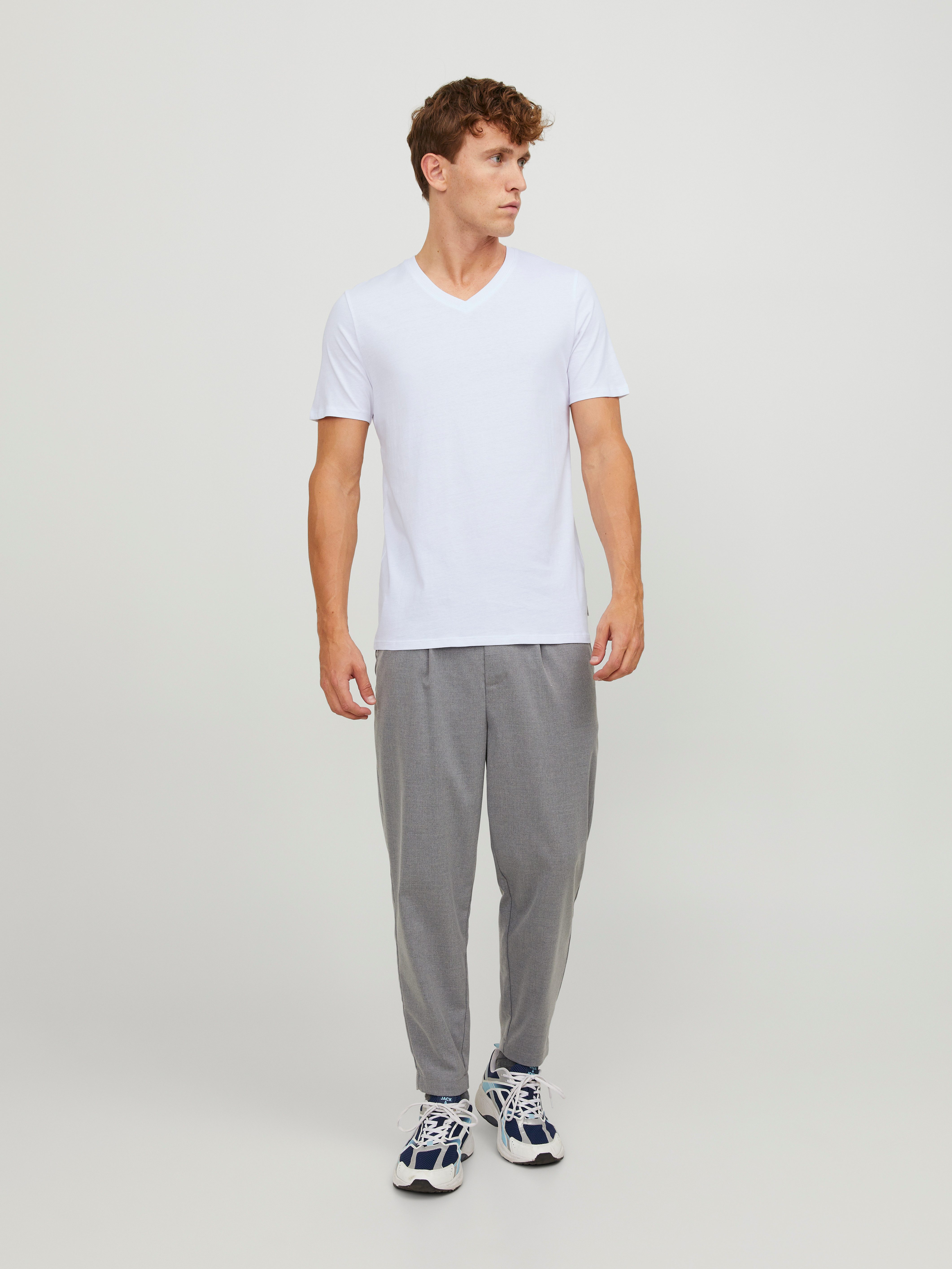 Jack & Jones T-Shirt V-Neck (2er-Pack)