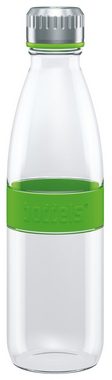 boddels Trinkflasche Flasche aus Glas DREE 650ml, doppelwandig, auslaufsicher, bruchfest