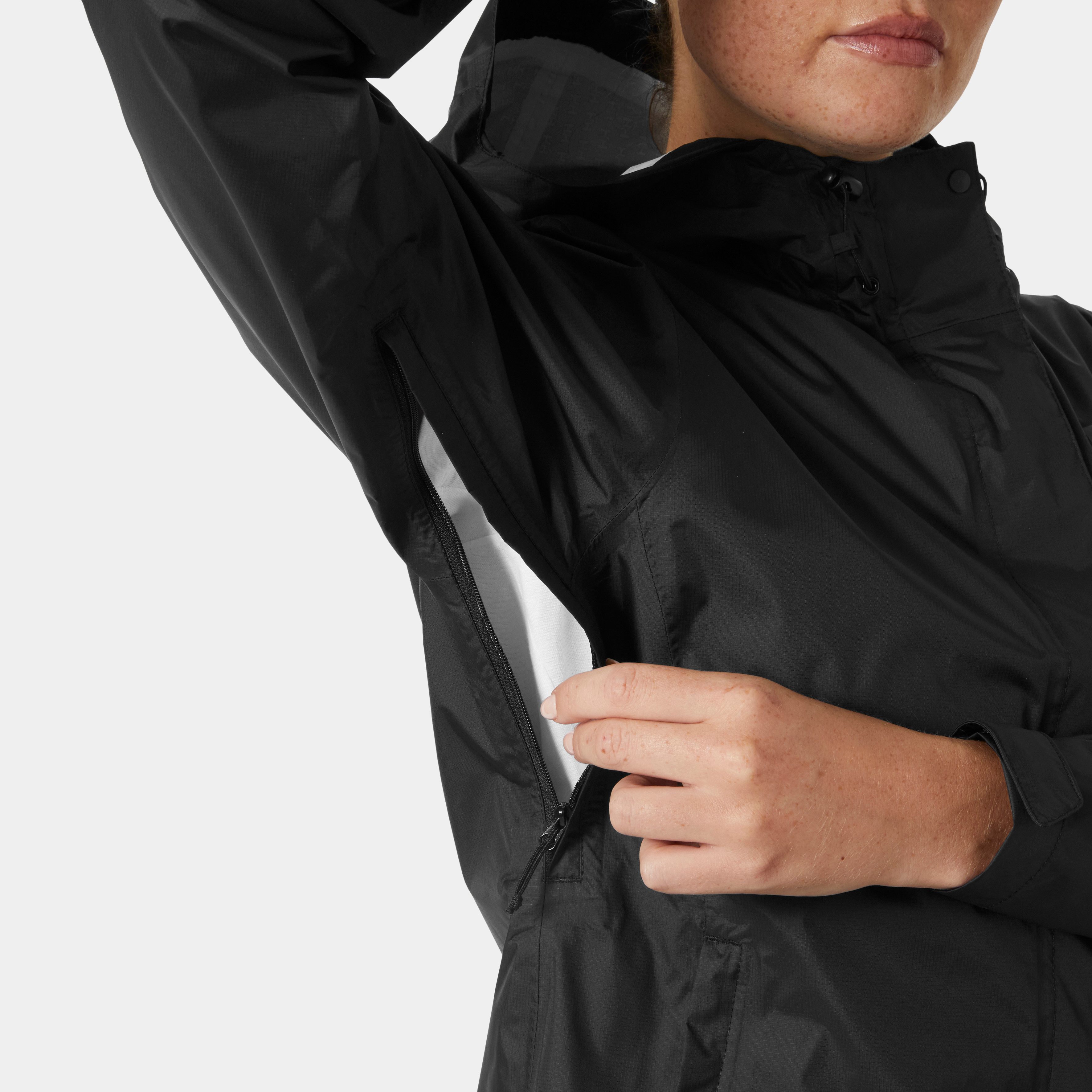 Helly Hansen Funktionsjacke W LOKE JACKET wind- und wasserdicht, atmungsaktiv, mit verstellbarer Kapuzenkante