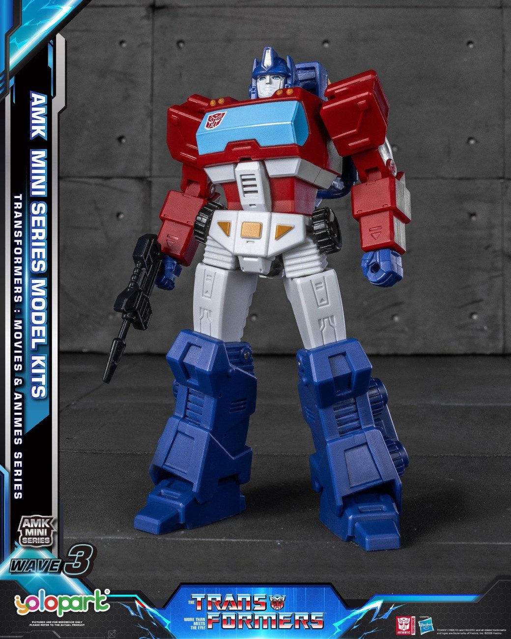 Yolopark Modellbausatz Transformers Generation One AMK Mini Series Plastic Model Kit Wave 3 O