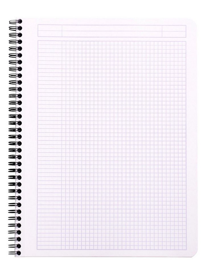 Thumbnail - EXACOMPTA Notizheft 5x Notebook mit Doppelspirale A4+ 80Bl kariert 80g - Schwarz 193009C, Rhodia, Blöcke, Hefte und Noti...
