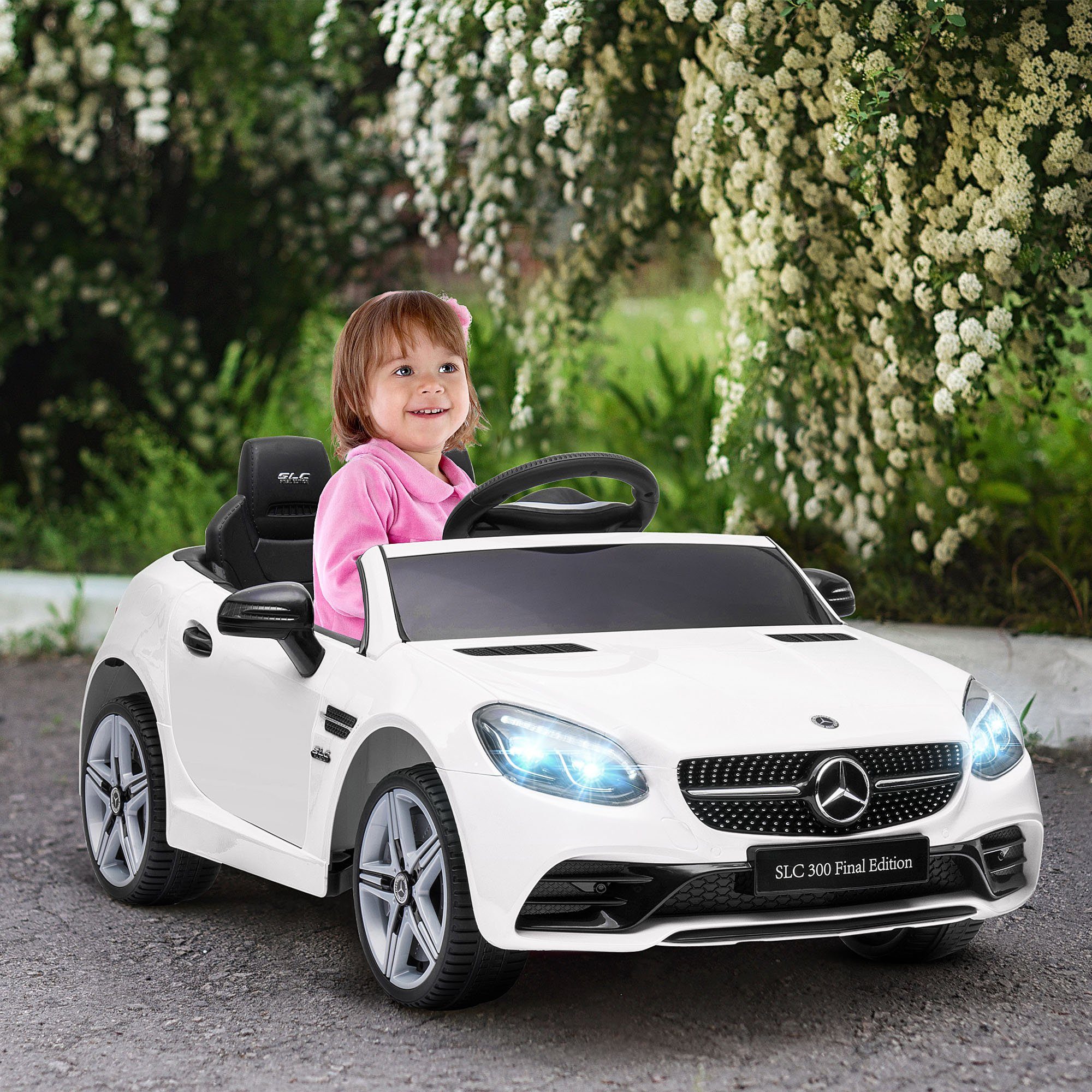 AIYAPLAY Elektro-Kinderauto Elektrofahrzeug mit LED, Sicherheitsgurt, günstig online kaufen