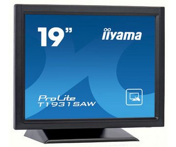 Iiyama 48.3cm (19) T1931SAW-B5 5:4 HDMI+DP+USB black TFT-Monitor (1280 x 1024 px, 5 ms Reaktionszeit, Touchscreen, Lautsprecher, HDCP)