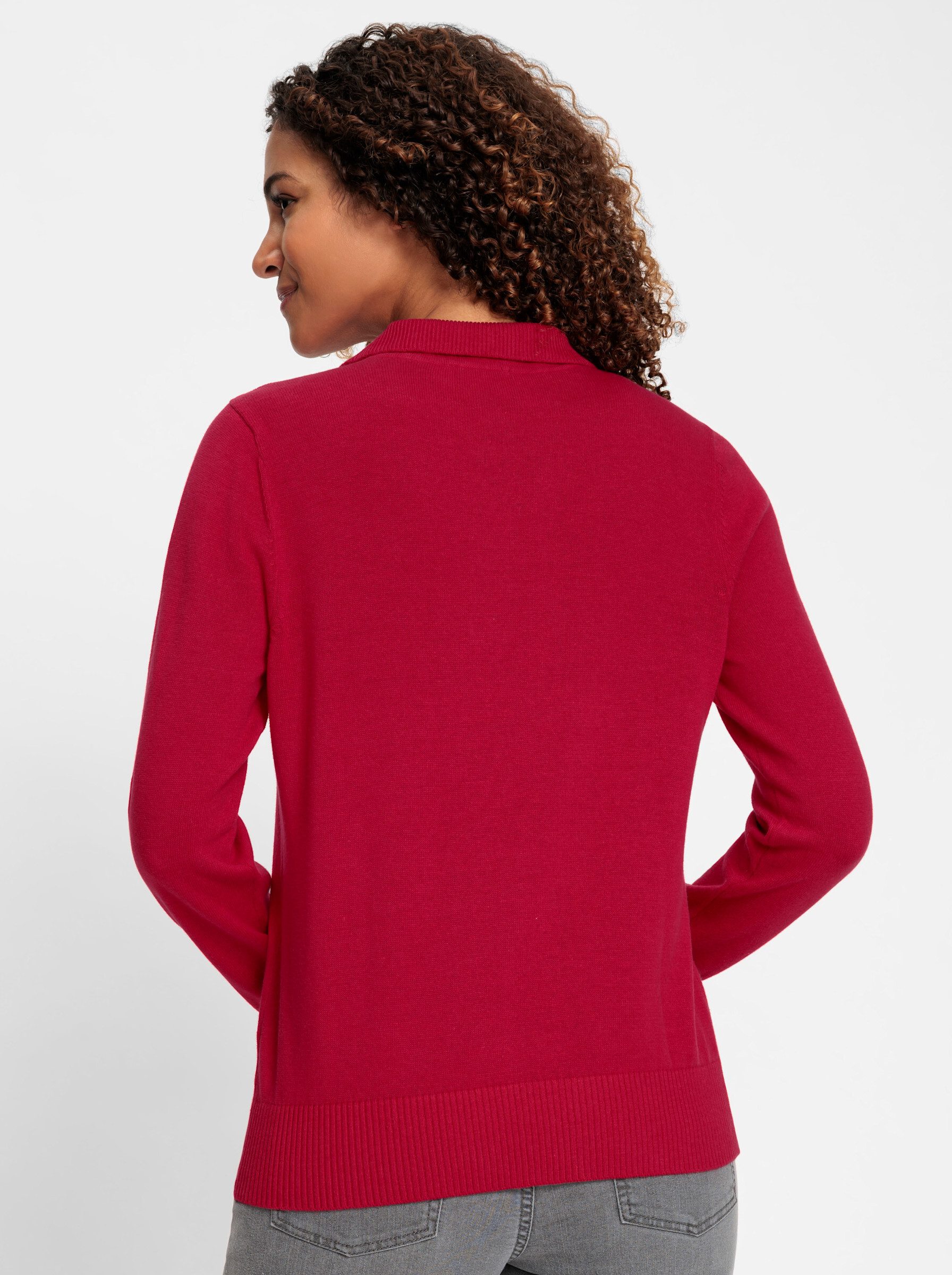 Witt Strickpullover Polopullover .