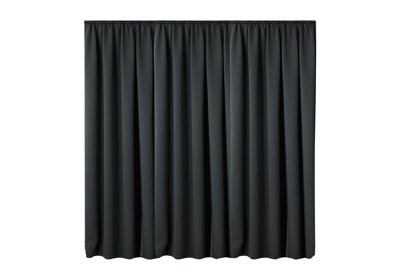 JEMIDI Verdunkelungsvorhang JEMIDI Vorhang blickdicht 300x245 cm mit Kräuselband, grau