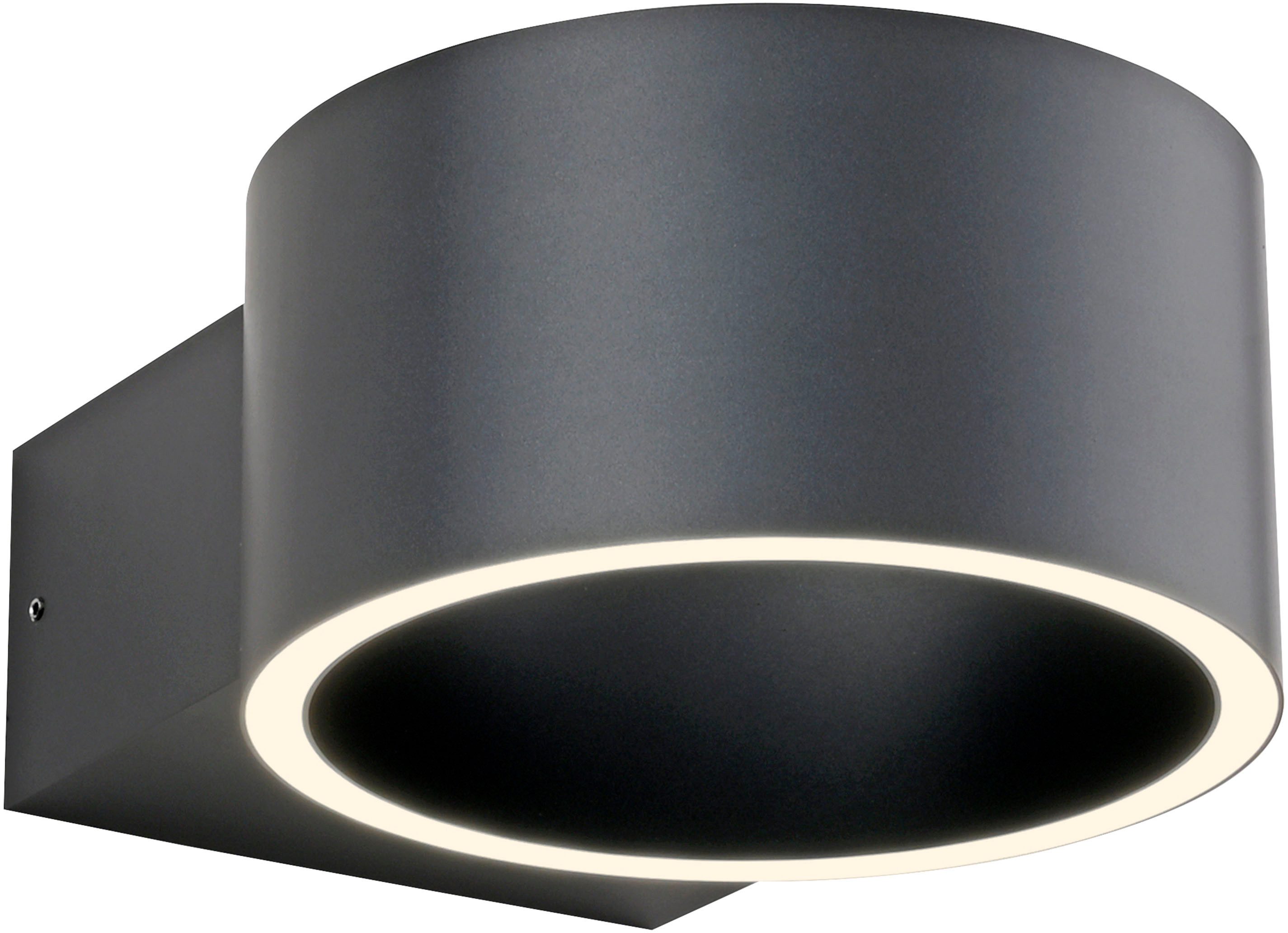 Neuhaus PURE LED Wandleuchte PURE Clipse, LED fest integriert, Warmweiß, Lichtaustritt oben und unten, dimmfähig