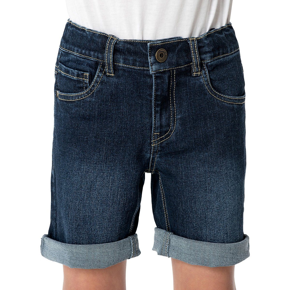 Kinder Teens (Gr. 128 - 182) MyToys-COLLECTION Jeansshorts Jeansshorts Slim fit NKMSOFUS für Jungen von name