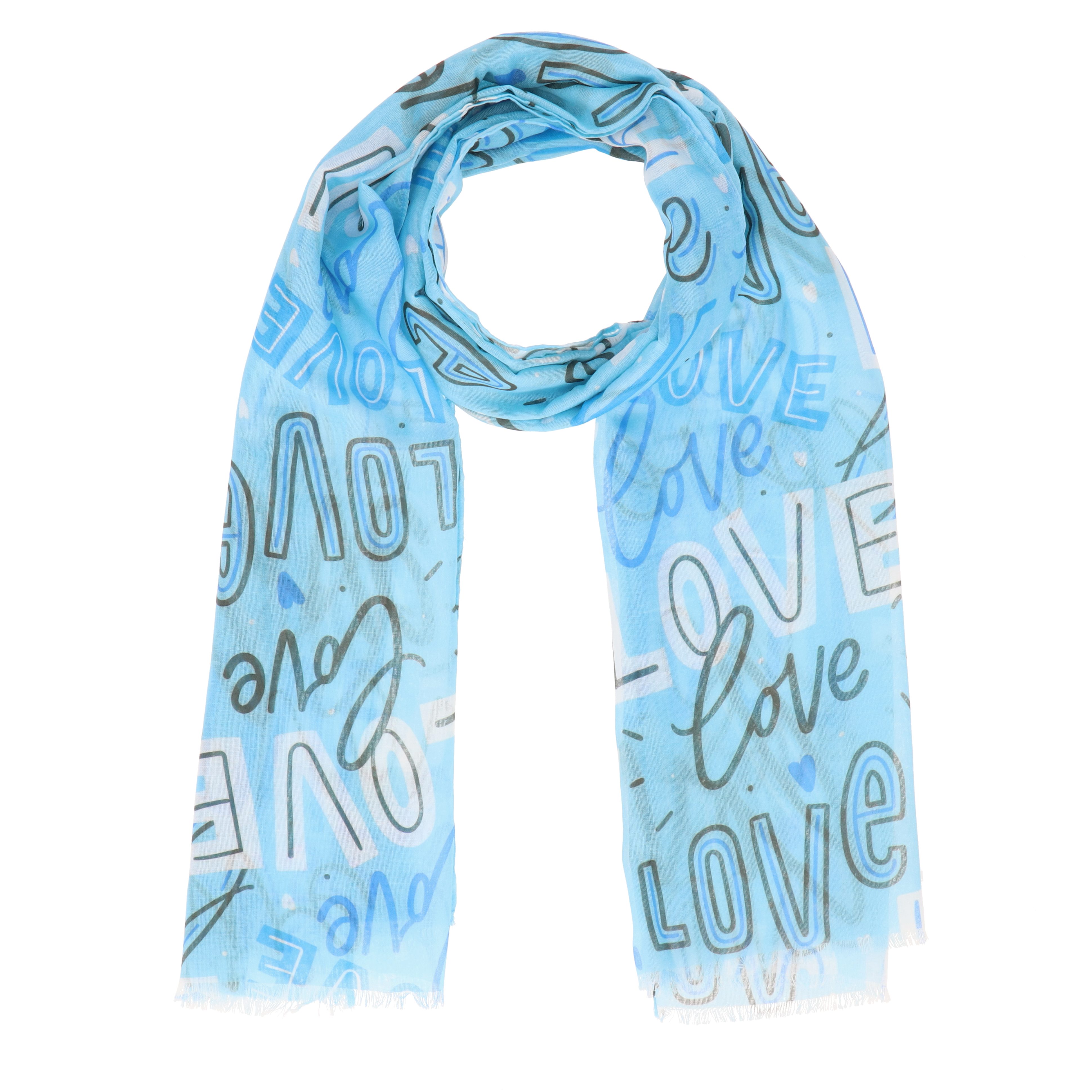 halsüberkopf Accessoires Modeschal Love, mit Wording günstig online kaufen