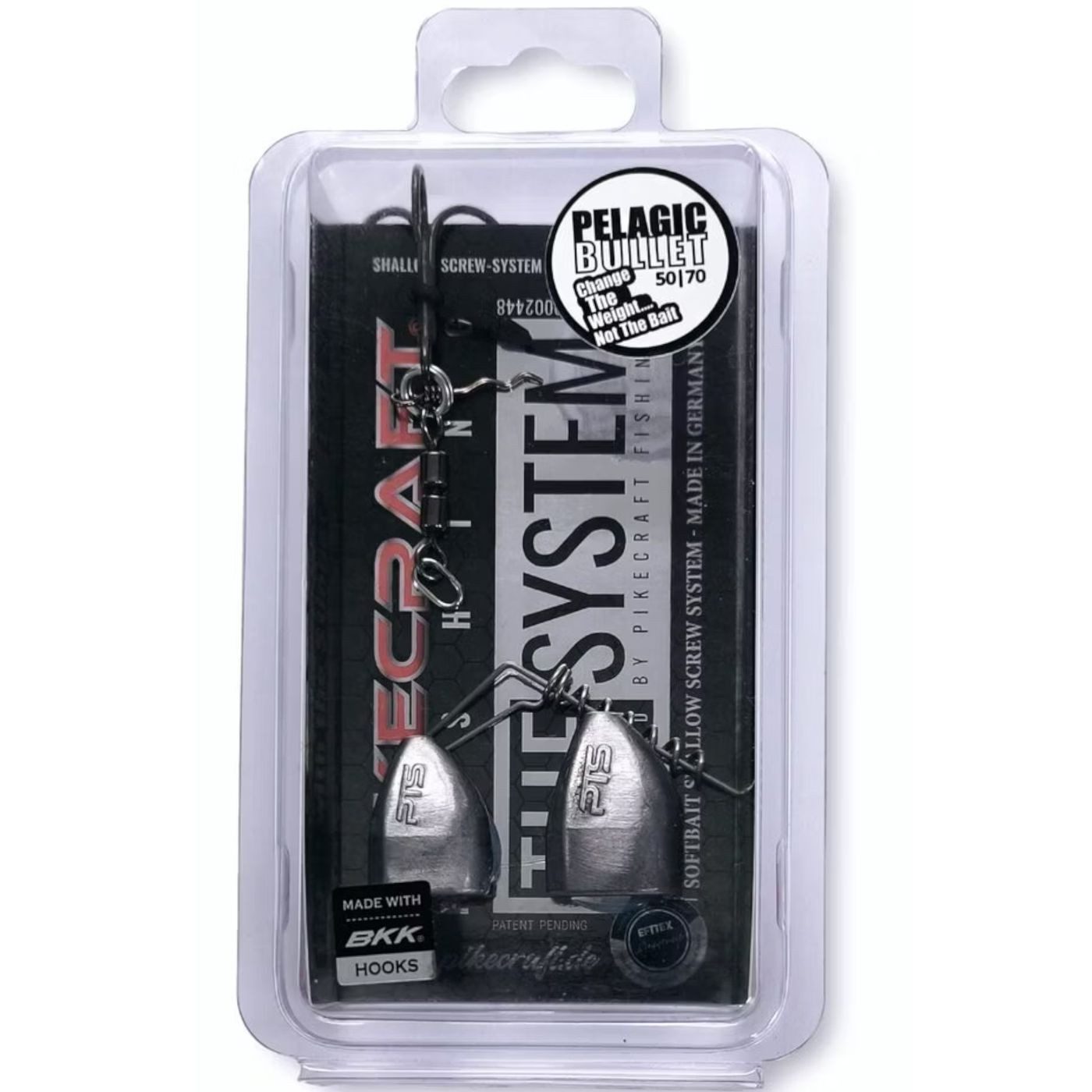 Pikecraft Drillingshaken Pikecraft Pelagic Bullet Kit - Angelset