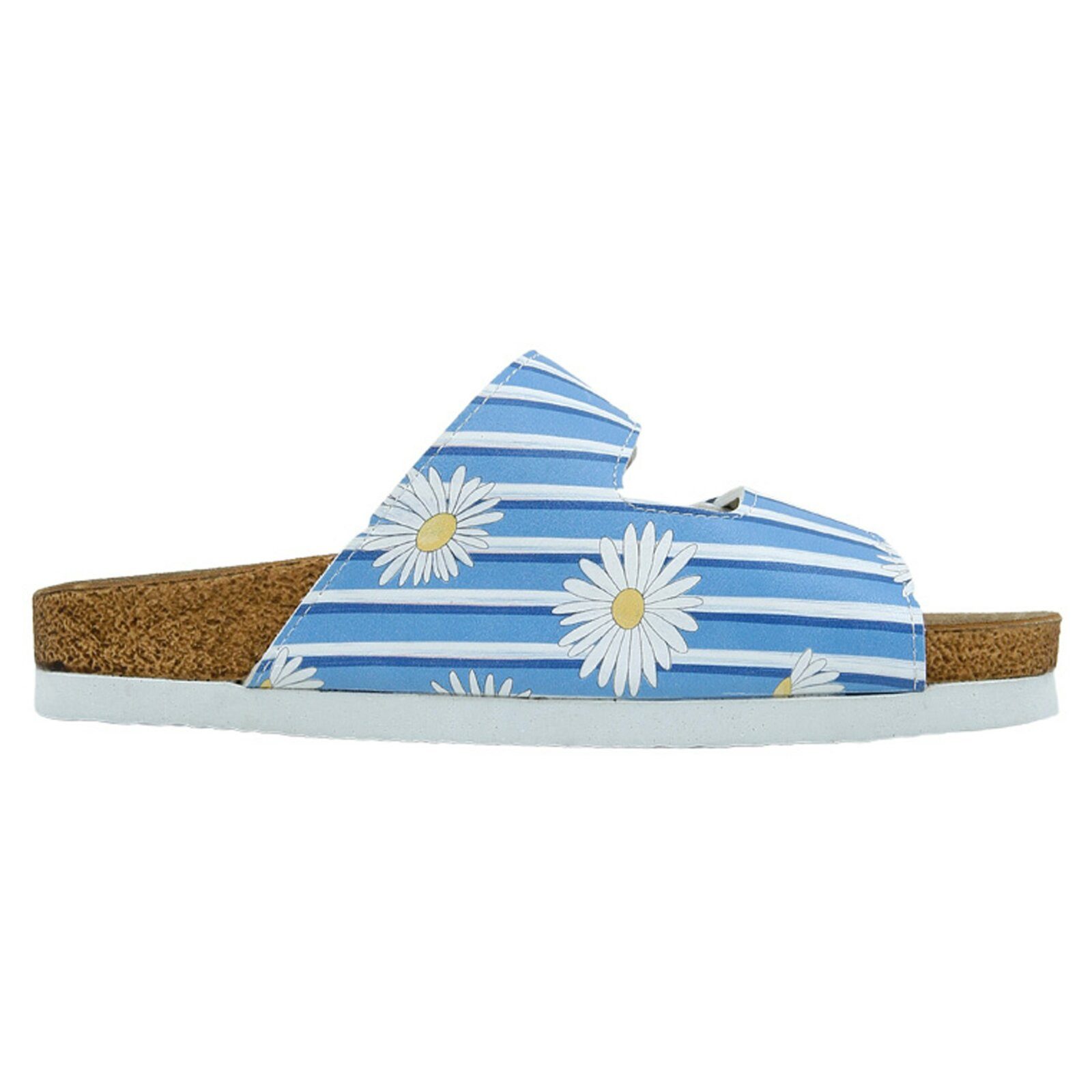 DOGO Stella Pantolette Aeroplanes Damen Sandalen, Stella Pantolette Pantolette Handgefertigt
