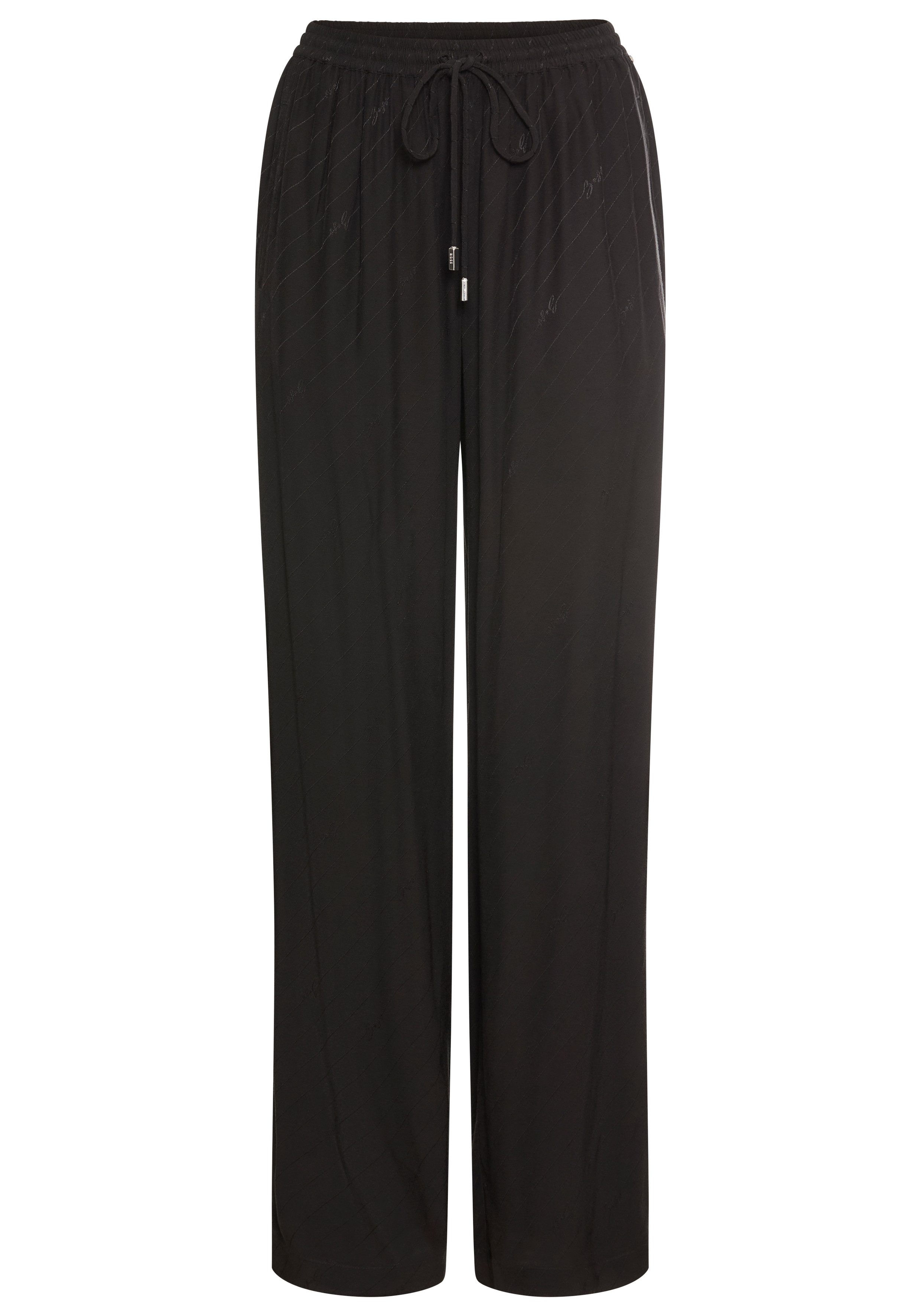 BOSS ORANGE Stoffhose Tane Premium Damenmode mit Logo-Jacquard günstig online kaufen