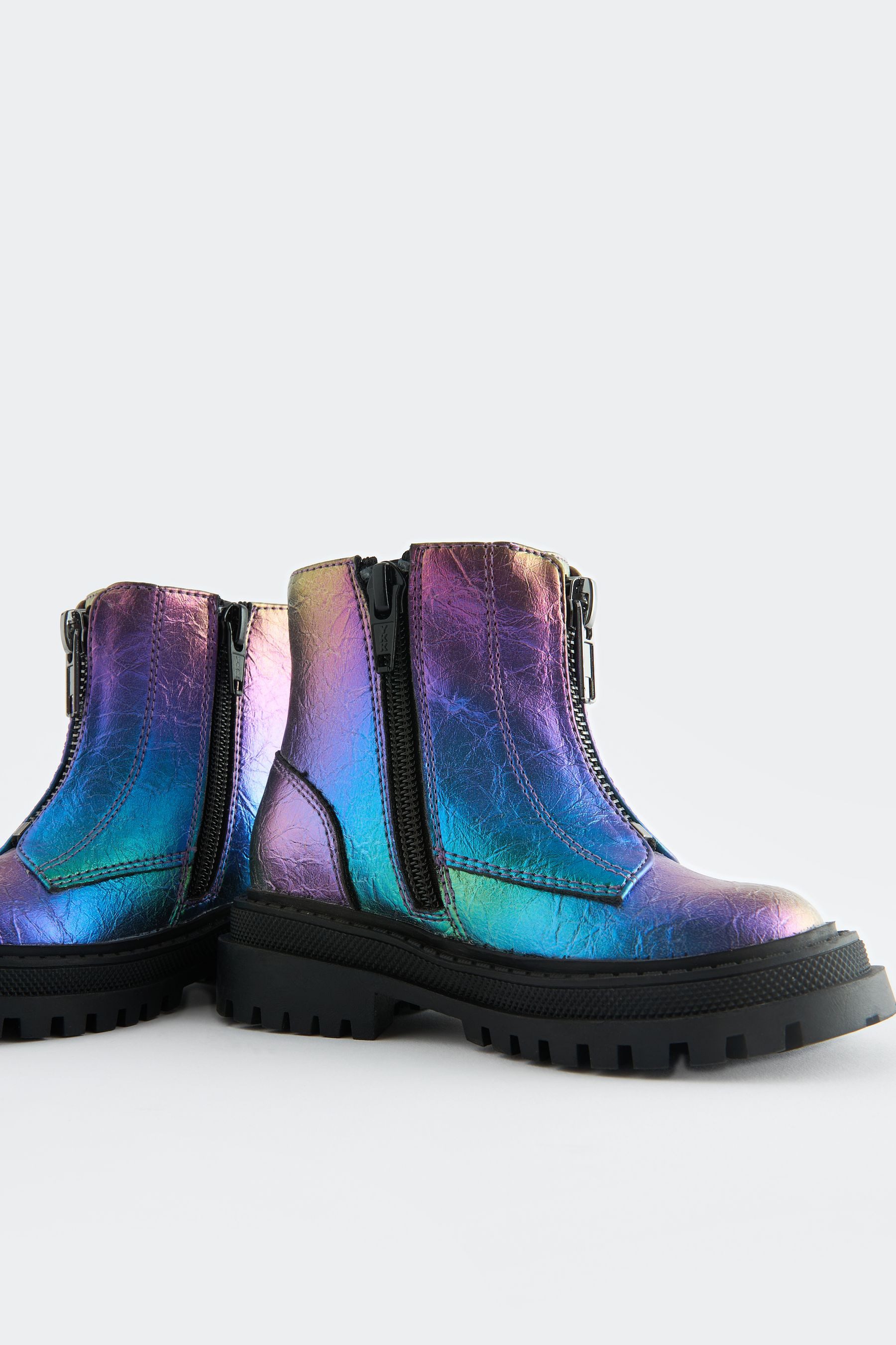 Next Derbe Stiefel mit Reißverschluss vorne Stiefelette (1-tlg)