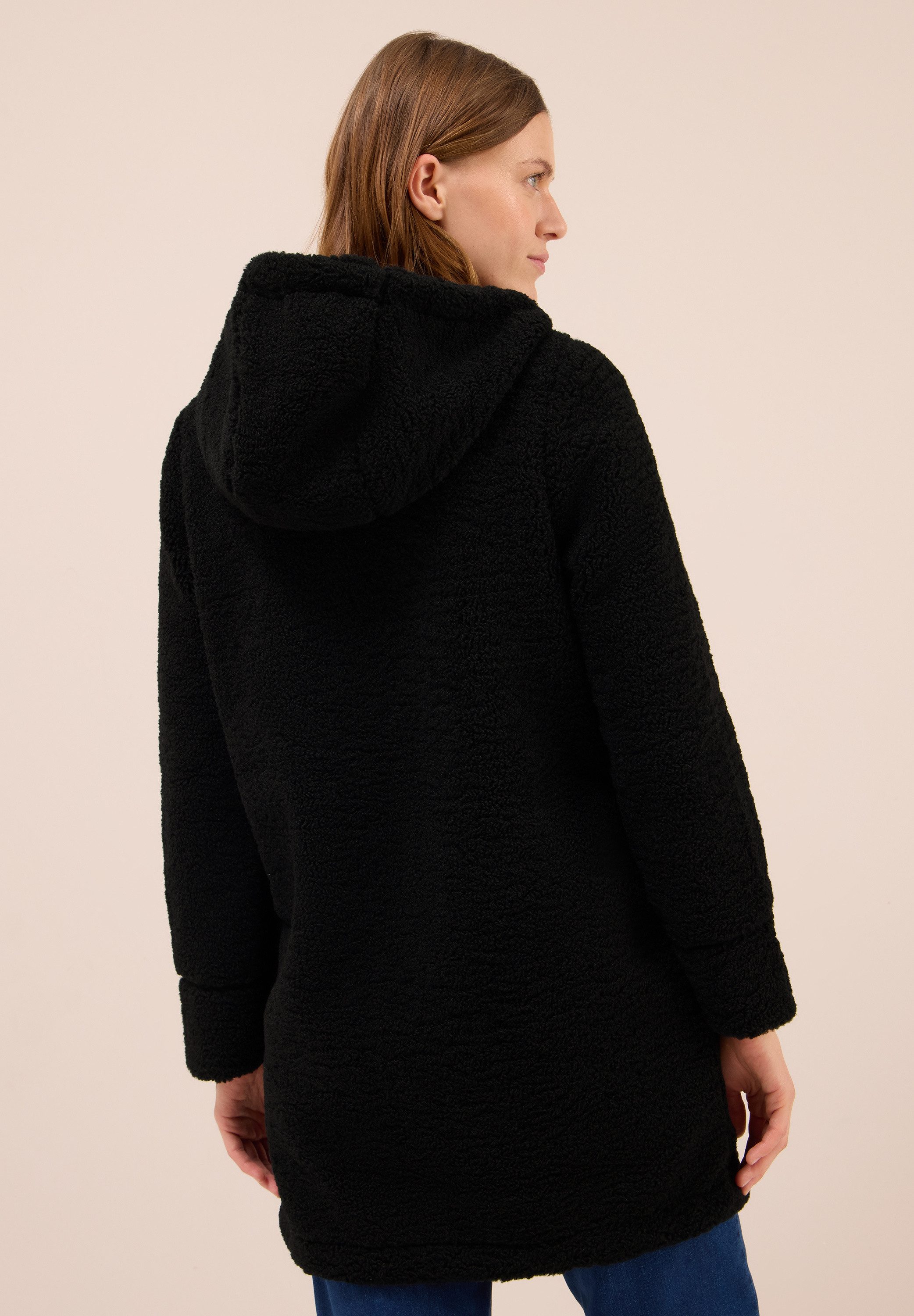 CECIL Fellimitatmantel mit 2-Wege Reißverschluss günstig online kaufen