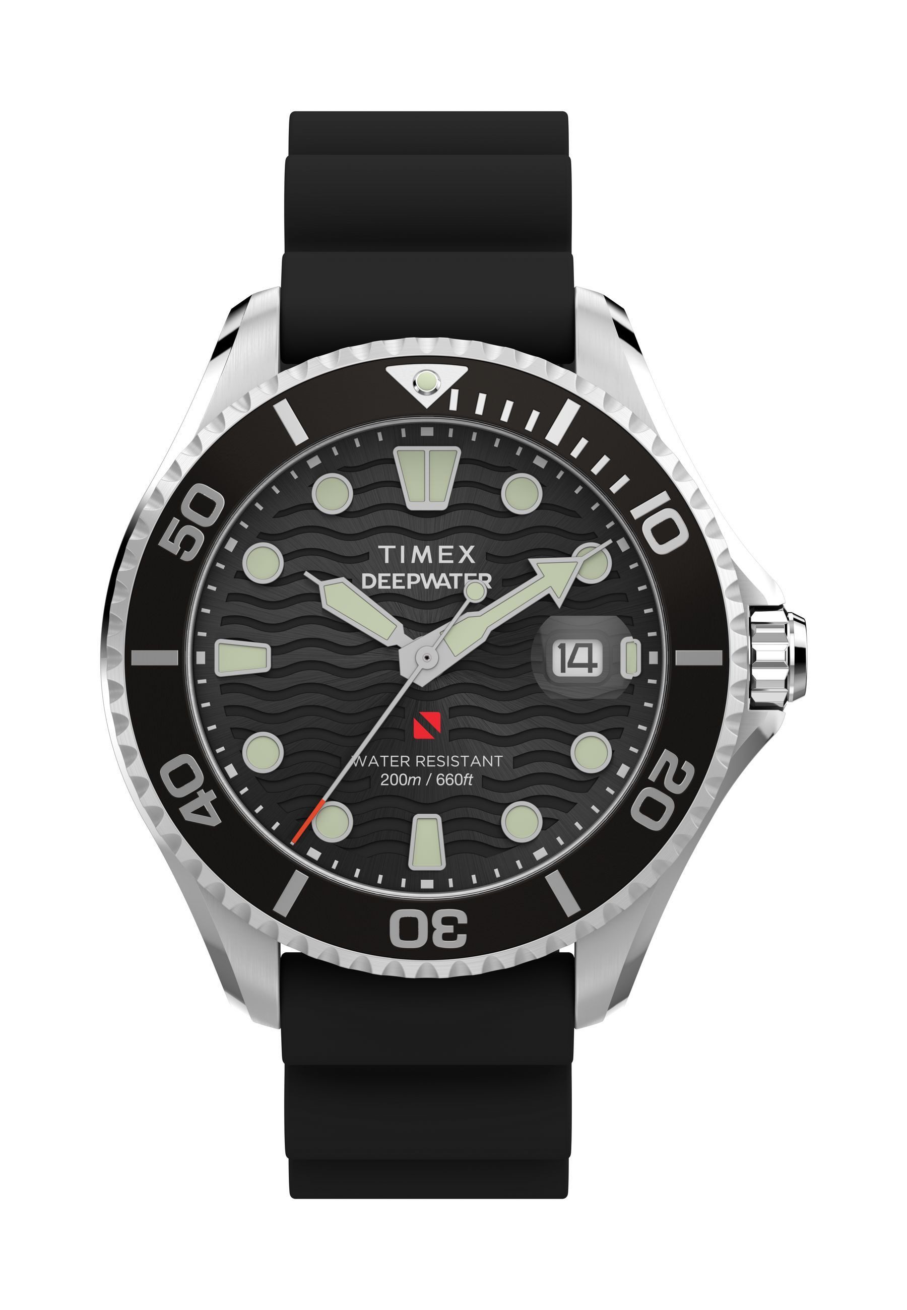 Timex Quarzuhr Deep Water Meridian 200, (1-tlg., Not a set – not applicable to this product), Quarz Analog