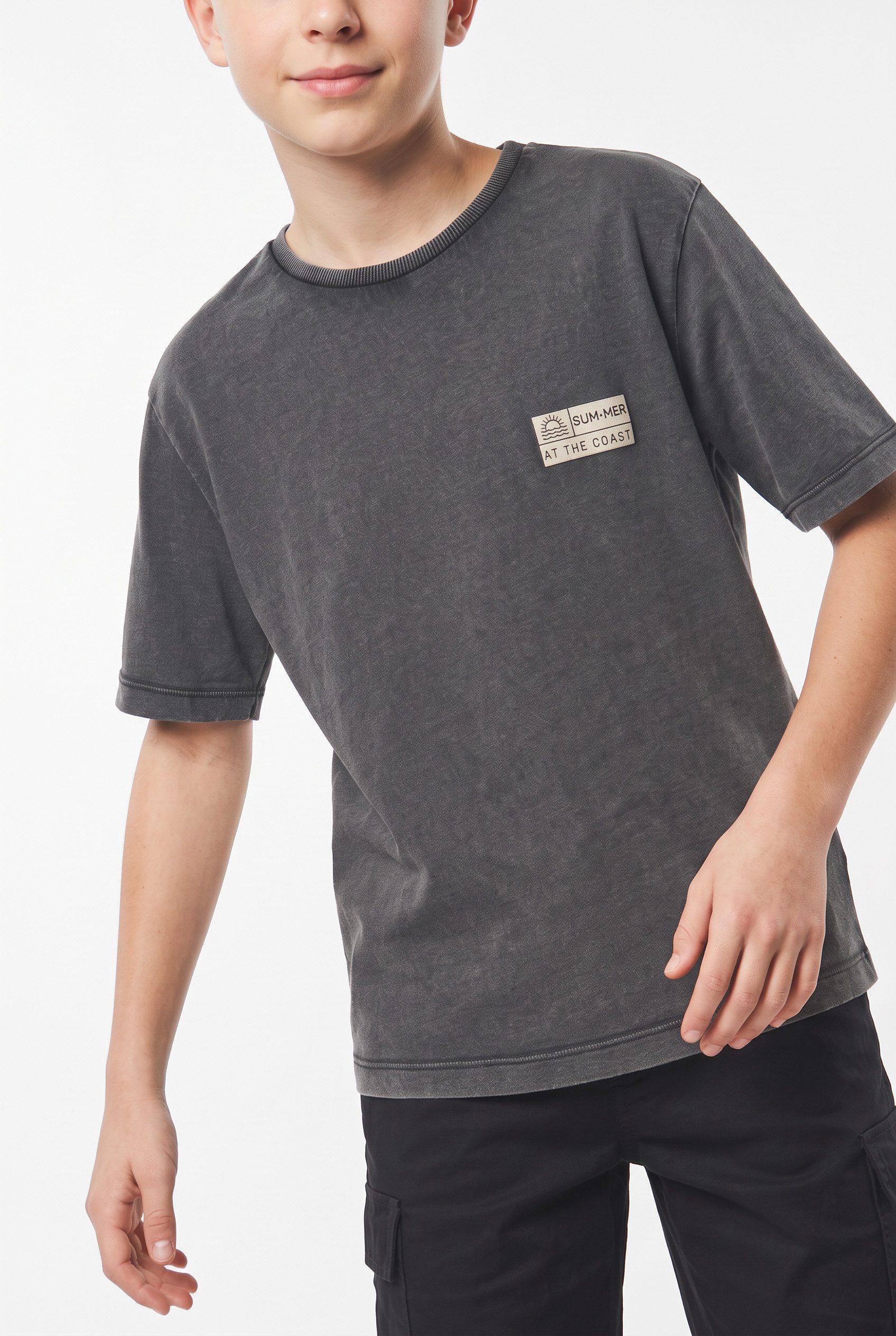 Name It Kurzarmshirt NKMFANDEL SS NREG TOP NOOS Baumwolle, mit Druck – Bild 3 von 5