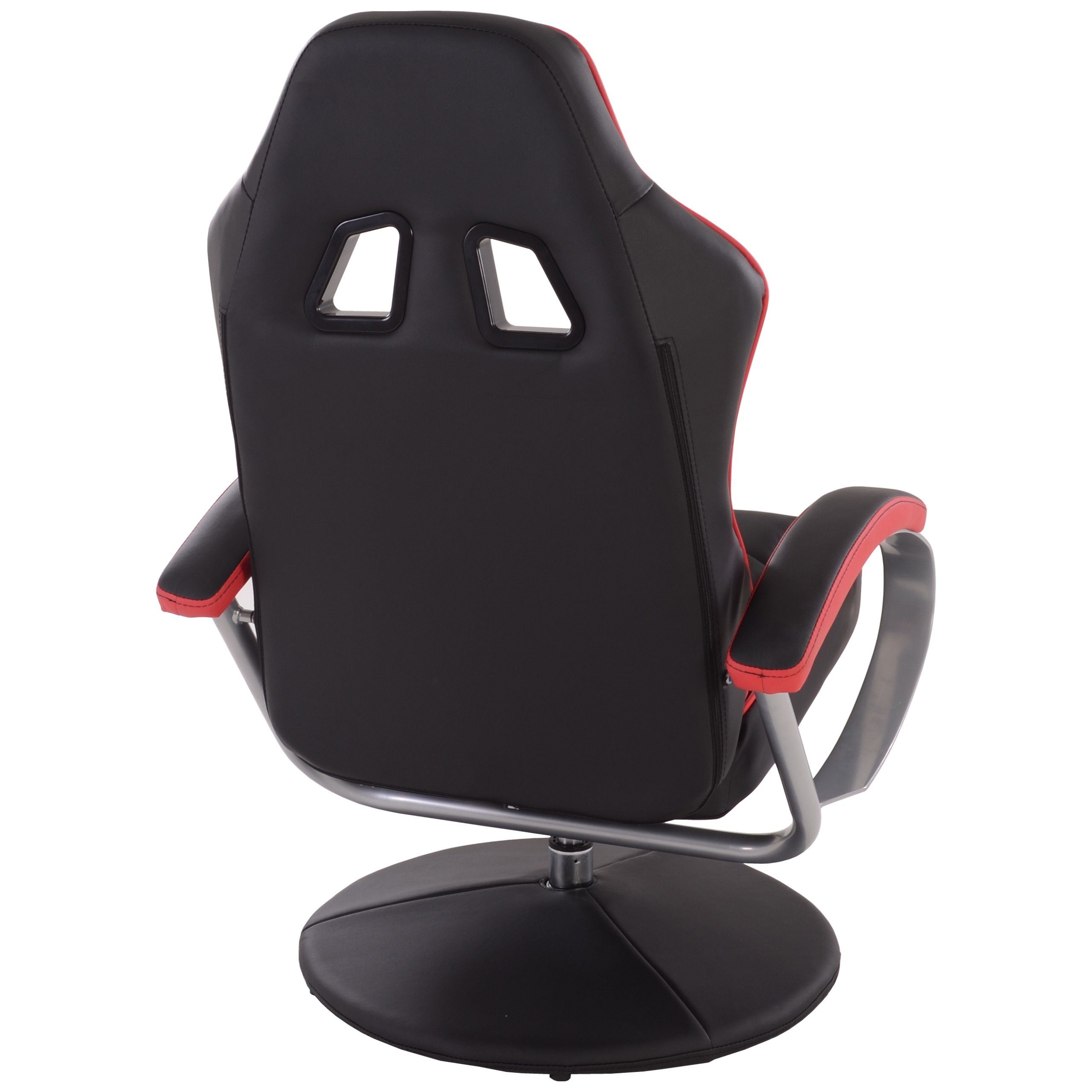 in Gaming-Stuhl Sport Relaxfunktion Hocker Kunstleder, Sessel-Set & verschiedene Raburg Soft-Touch SCHWARZ-ROT mit DRIFT Farben, mit