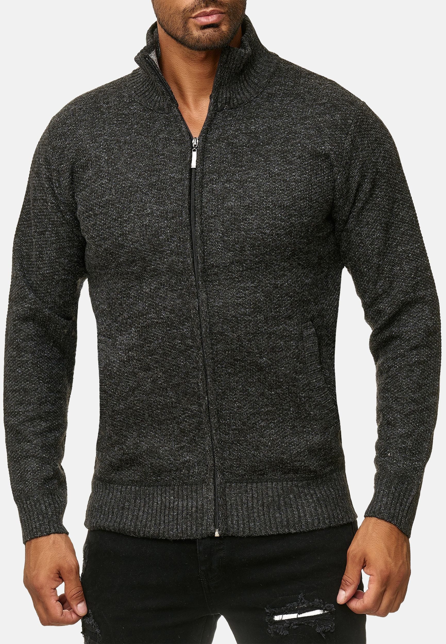 Max Men Cardigan Cardigan mit Stehkragen günstig online kaufen