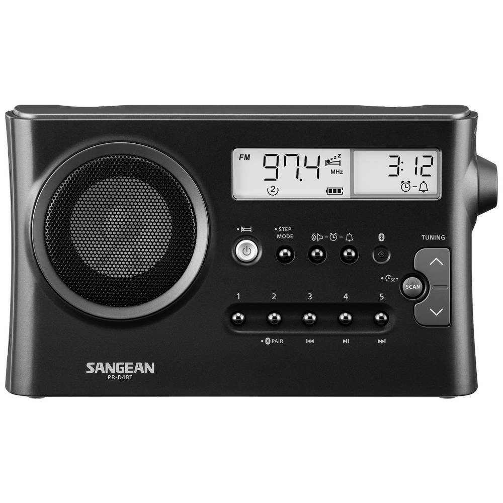 Sangean PR-DA BT Tischradio, Metal Grey Radio