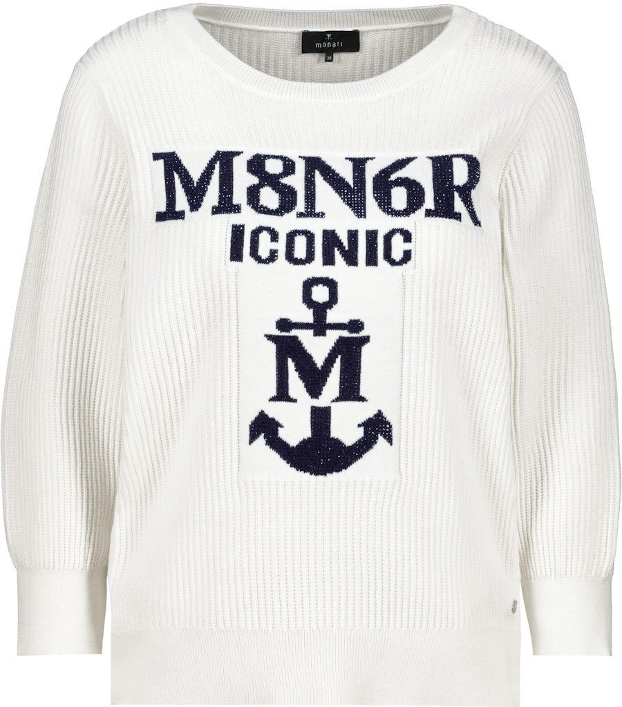 Strickpullover Pullover off-white