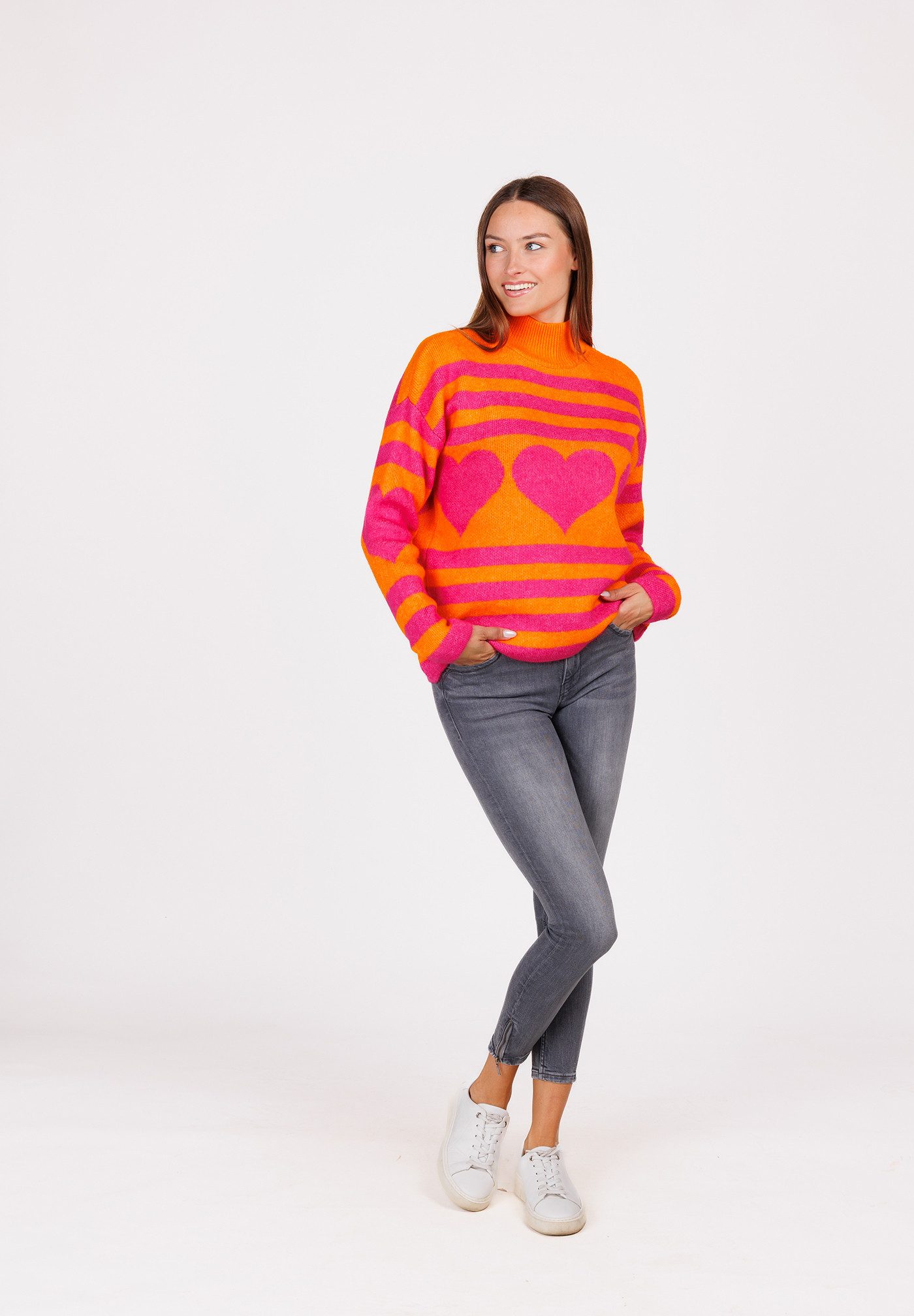 Key Largo Rundhalspullover WKN DEAR tube (1-tlg) günstig online kaufen