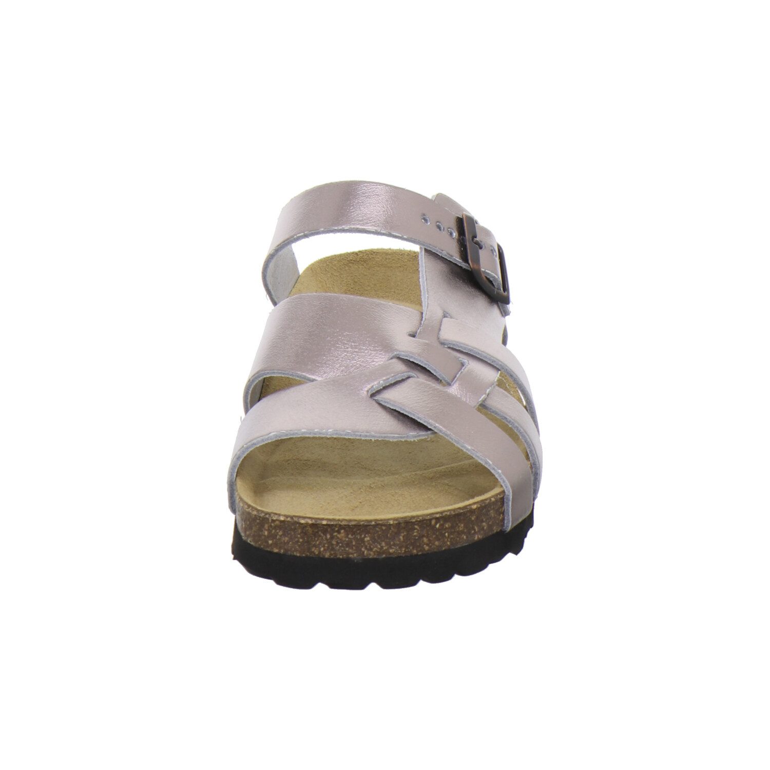 AFS-Schuhe 212292 Kralle Pantolette für Damen mit Fußbett, bequeme Sandalen aus Leder