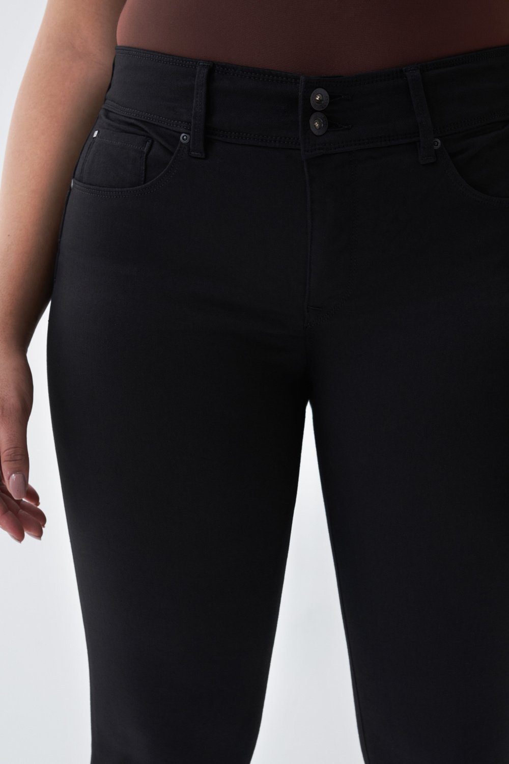 Salsa Stretch-Jeans SALSA JEANS SECRET PUSH IN schwarz 125267.0000