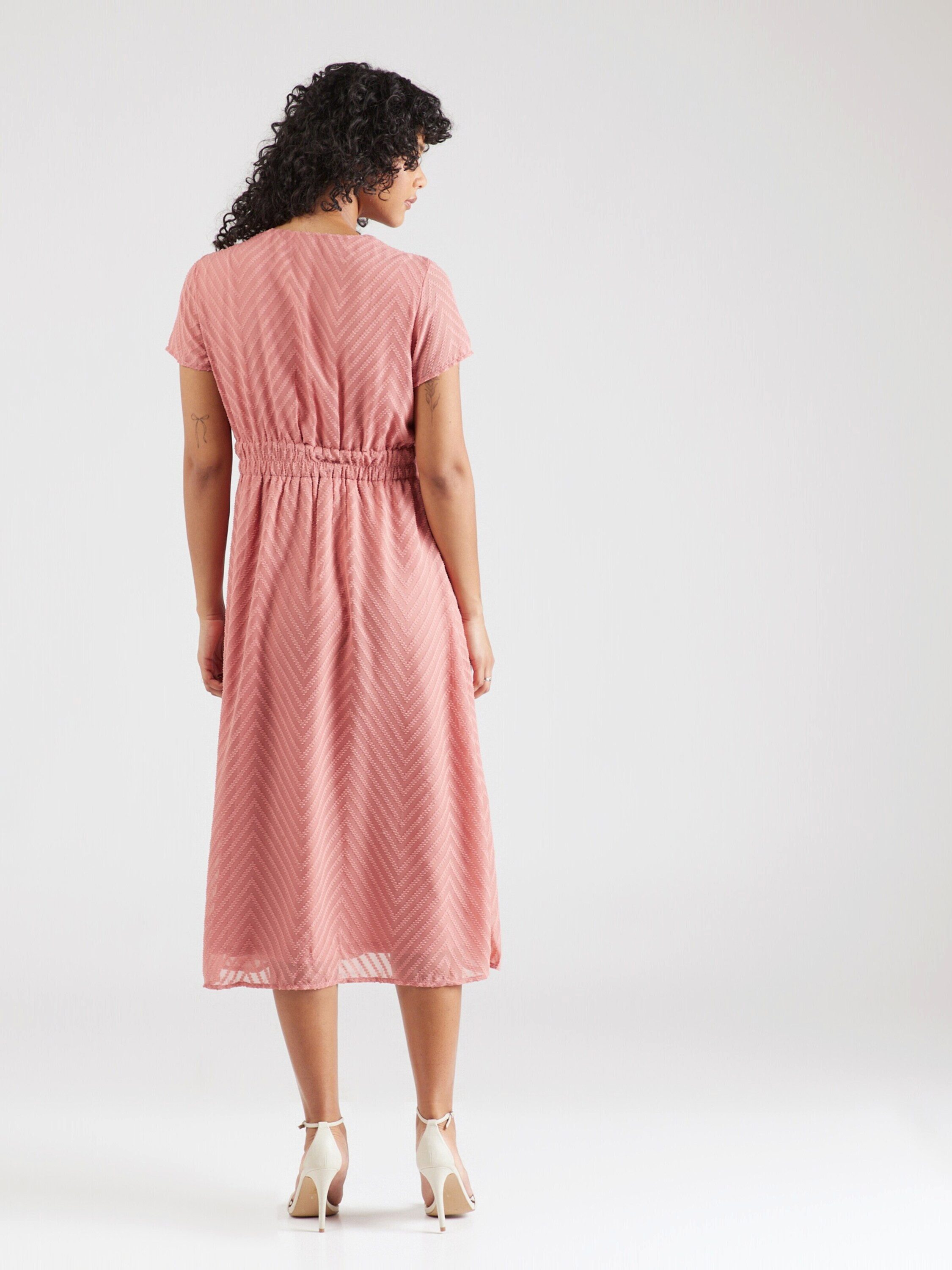Vila Midikleid VIMICHELLE (1-tlg) Drapiert/gerafft günstig online kaufen