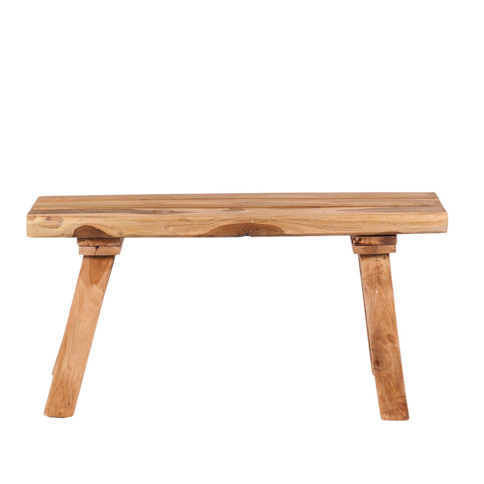 CREEDWOOD Sitzbank SITZBANK "PALMA", Massivholz, 84cm, Flurbank, Blumenbank natur