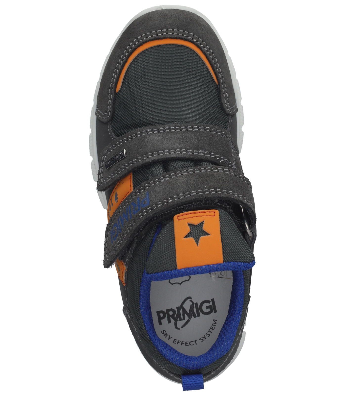 Primigi Leder/Textil Sneaker Grau Sneaker