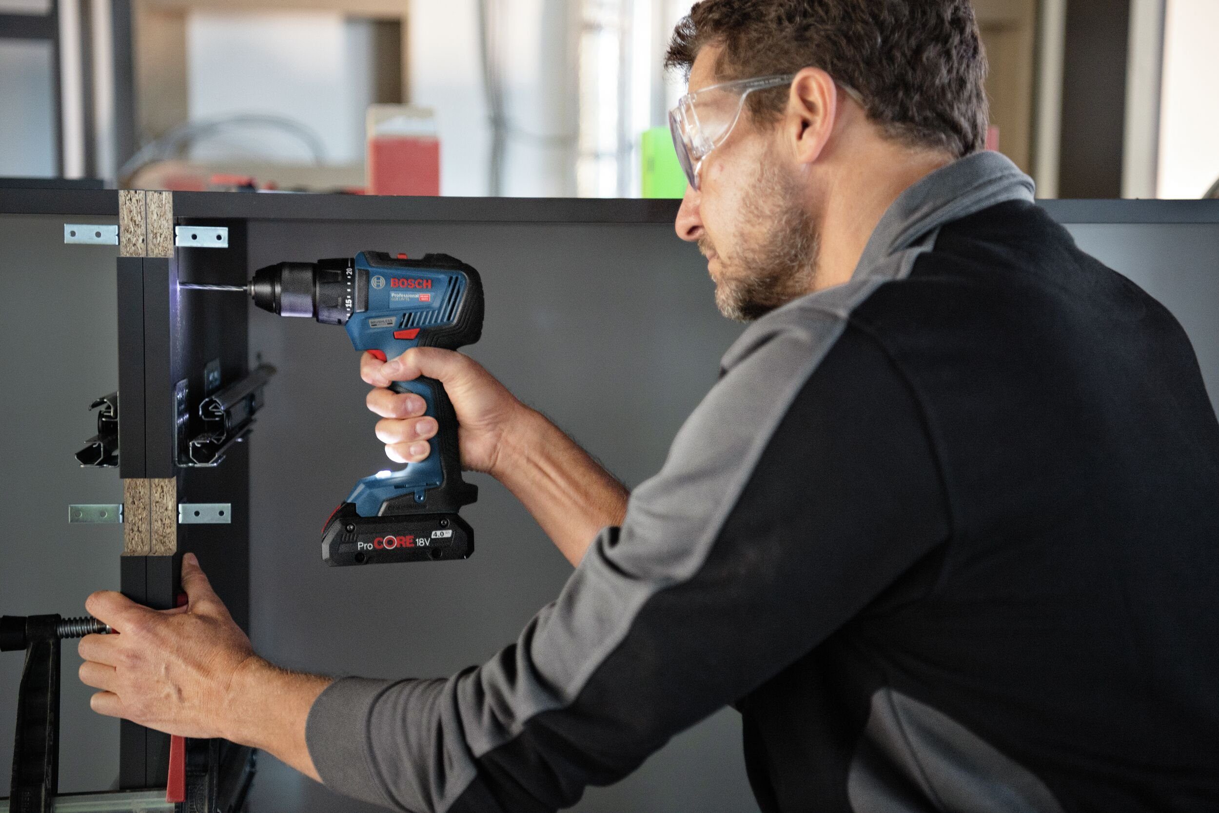 Bosch Professional Akku-Bohrschrauber GSR 18 V-55 Solo günstig online kaufen