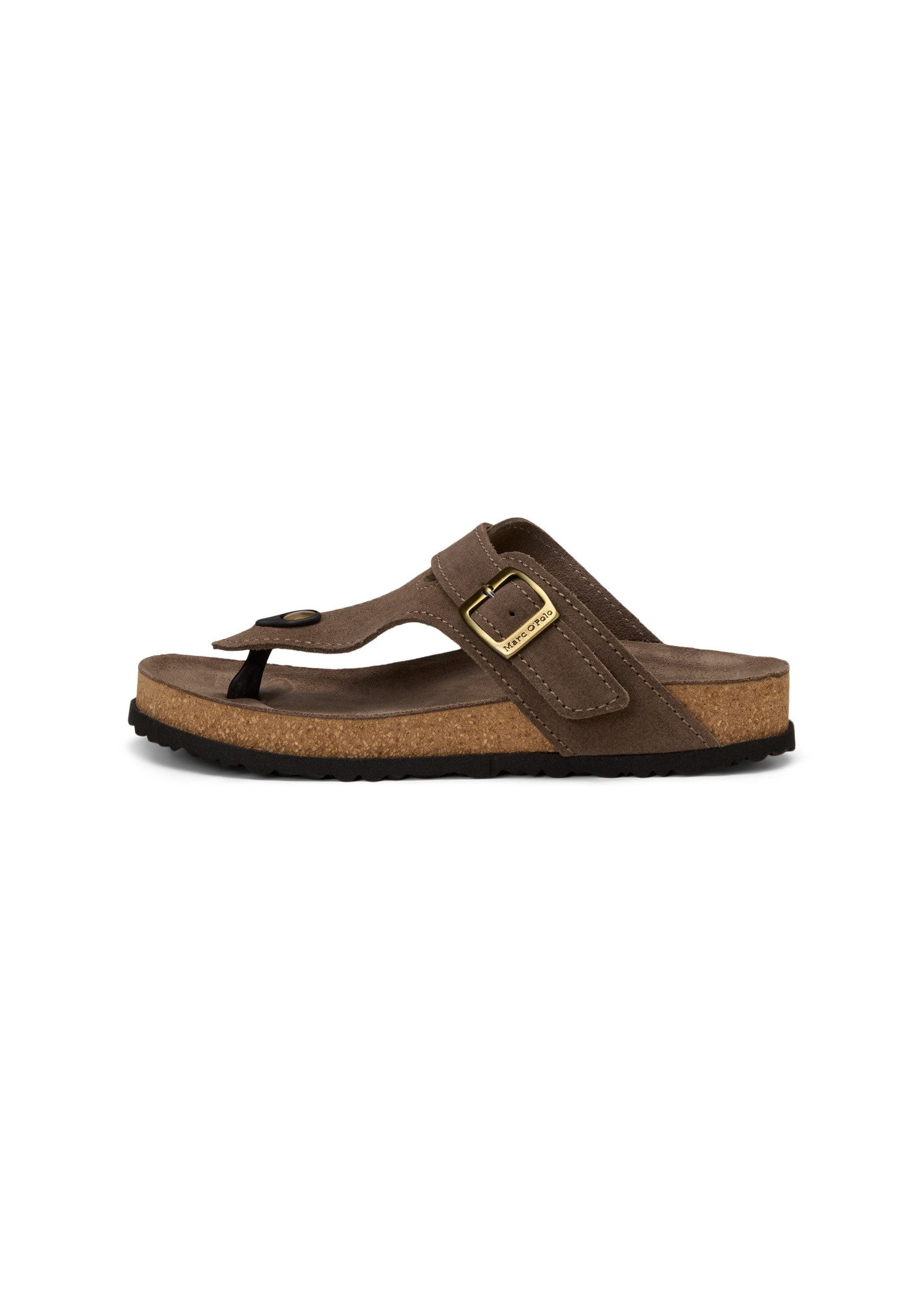 Marc O'Polo aus weichem Veloursleder Sandale
