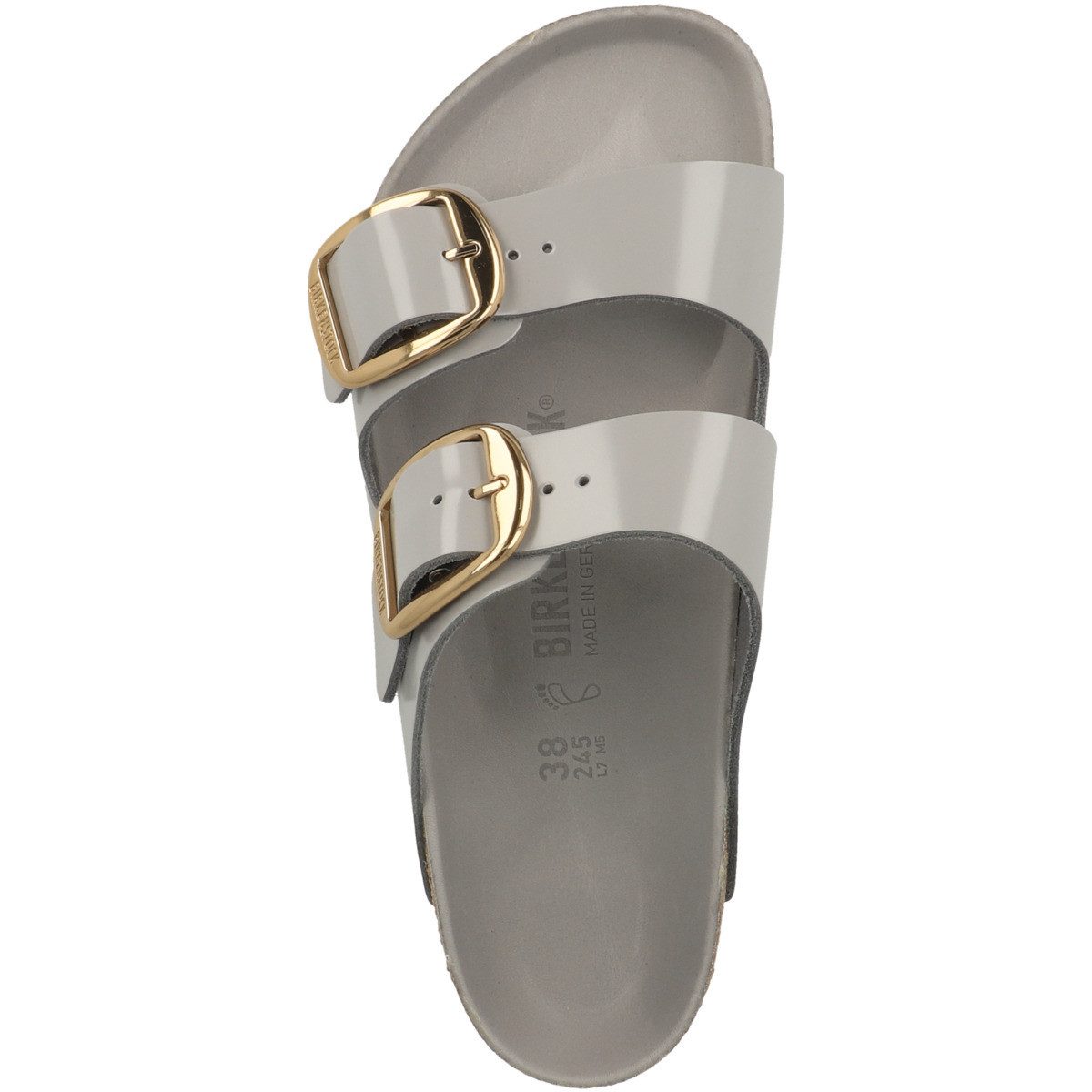 Birkenstock Arizona Big Buckle Naturleder Lack normal Damen Sandale Sandale günstig online kaufen