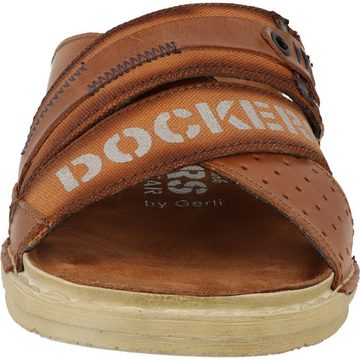 Dockers by Gerli Herren Schuhe Sommer Komfort Sandalette 44SB001 Pantolette