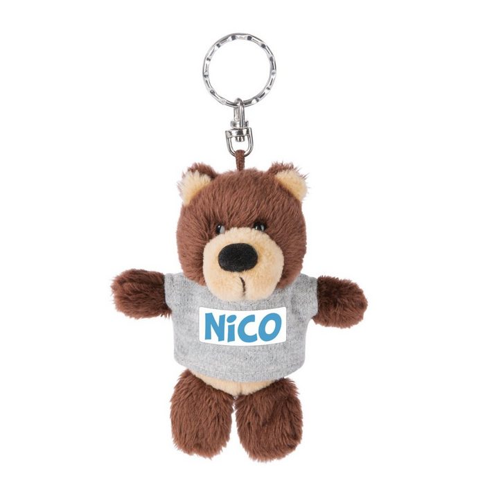 Nici Kuscheltier Schlüsselanhänger Nico Bär 10 cm braun Plüschbär