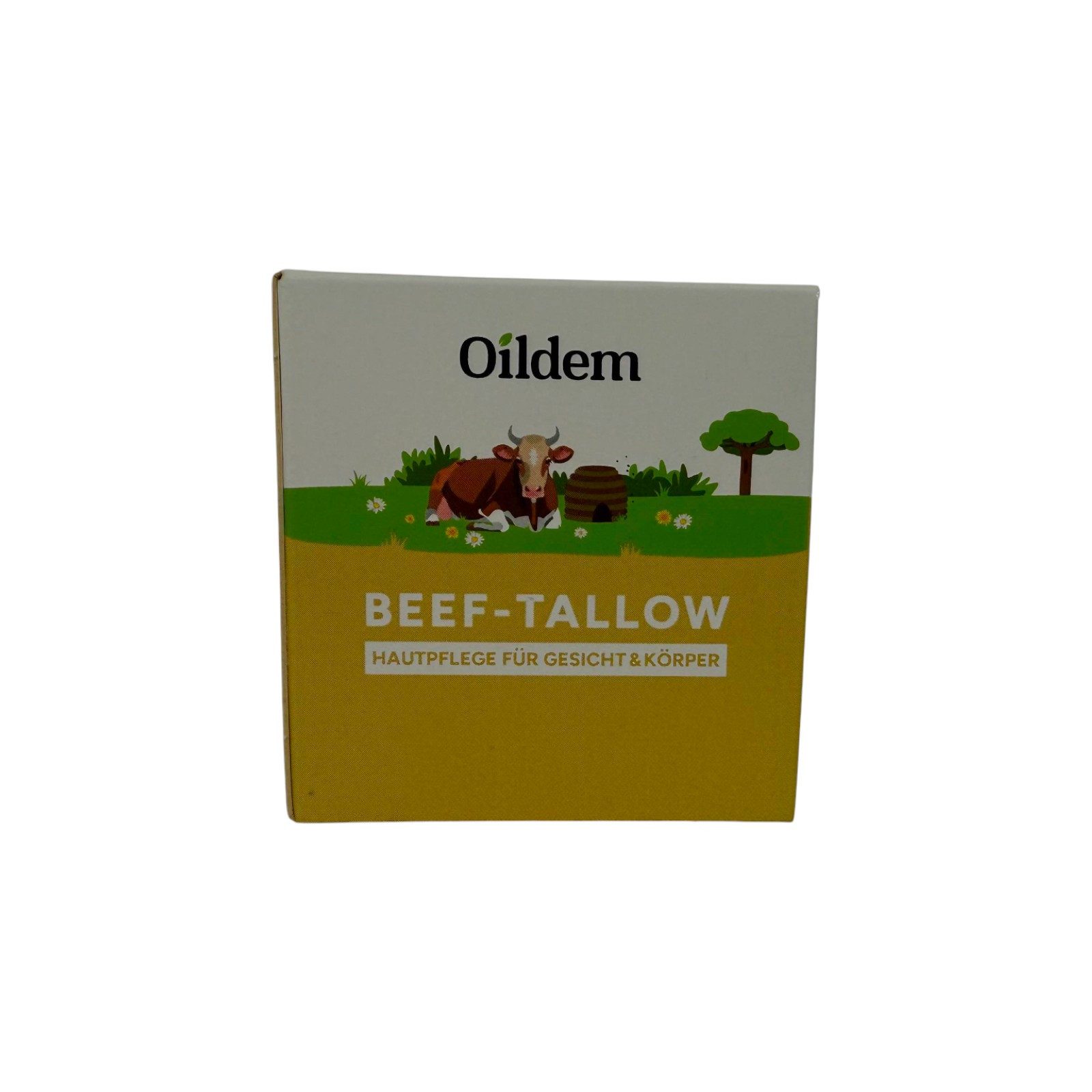 Oildem Körpercreme Beef Tallow Creme, Rindertalg Skincare, Halal, 110ml