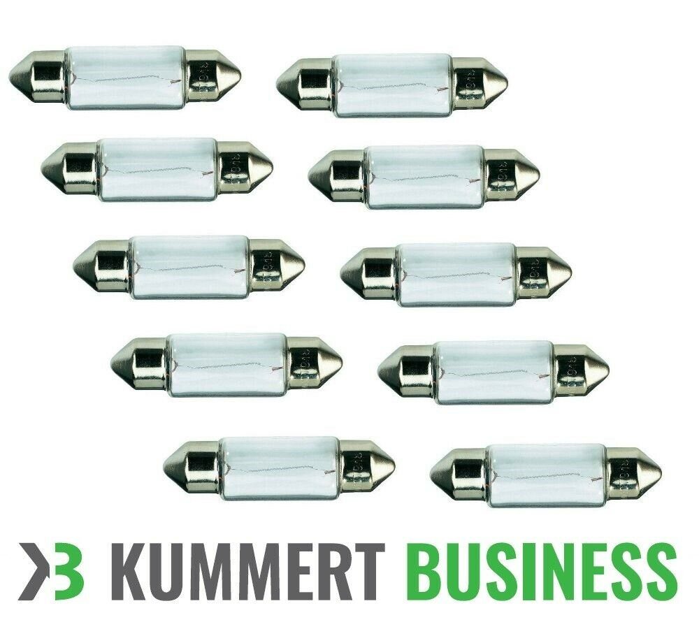 Kummert Business Rückleuchte »10x C5W 5W 12V 36mm Soffitte Sofitte Lampe  Kennzeichen Birne« online kaufen | OTTO