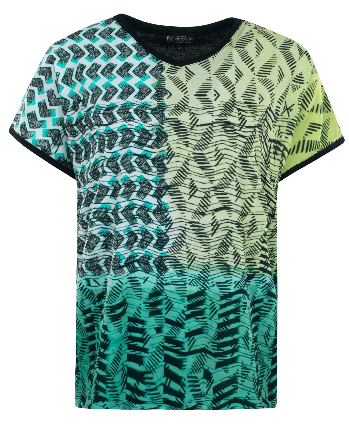 Hajo Blusenshirt Damen Shirt RH VT bedruckt günstig online kaufen
