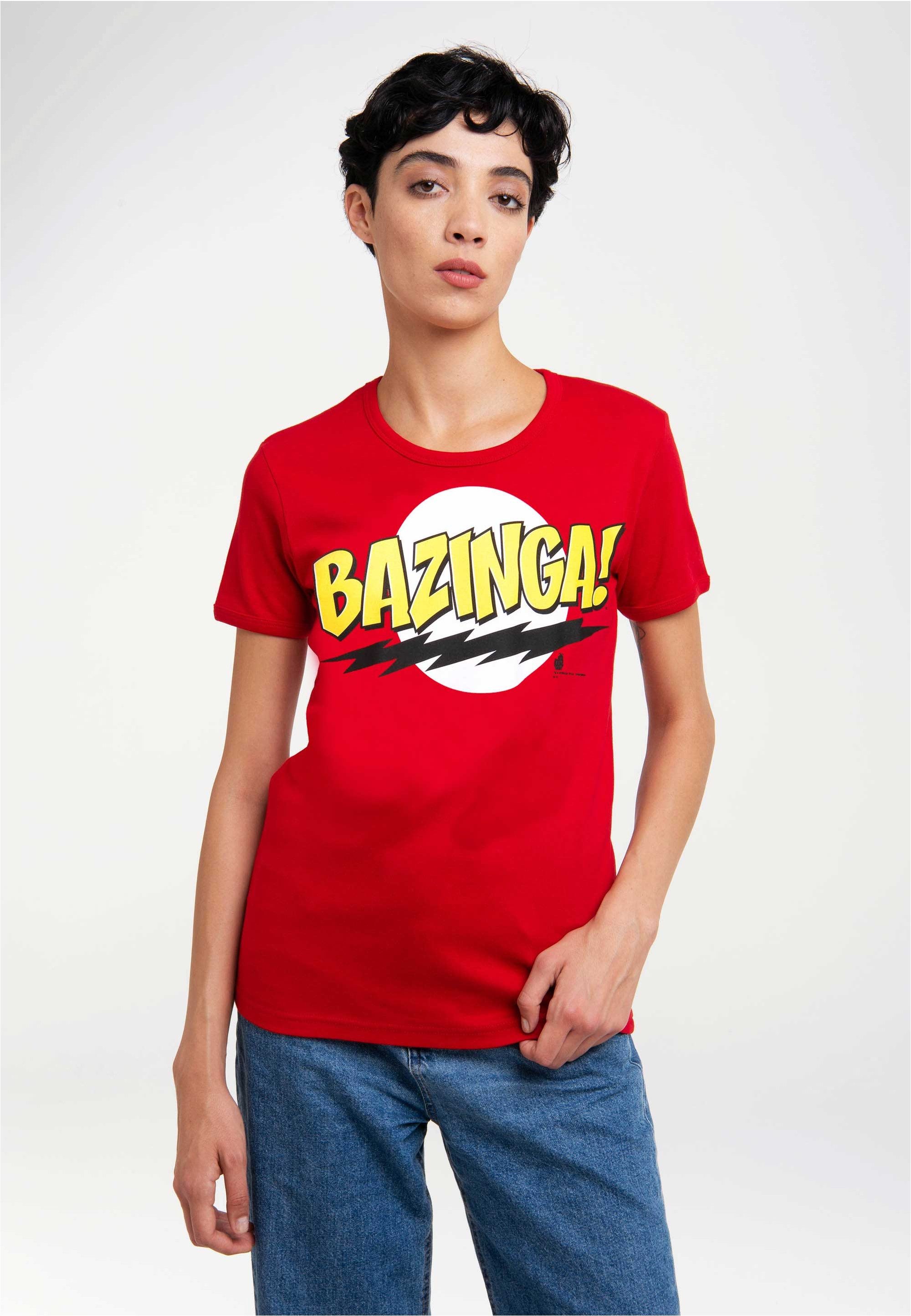 T-Shirt Big Bang Theory, Bazinga