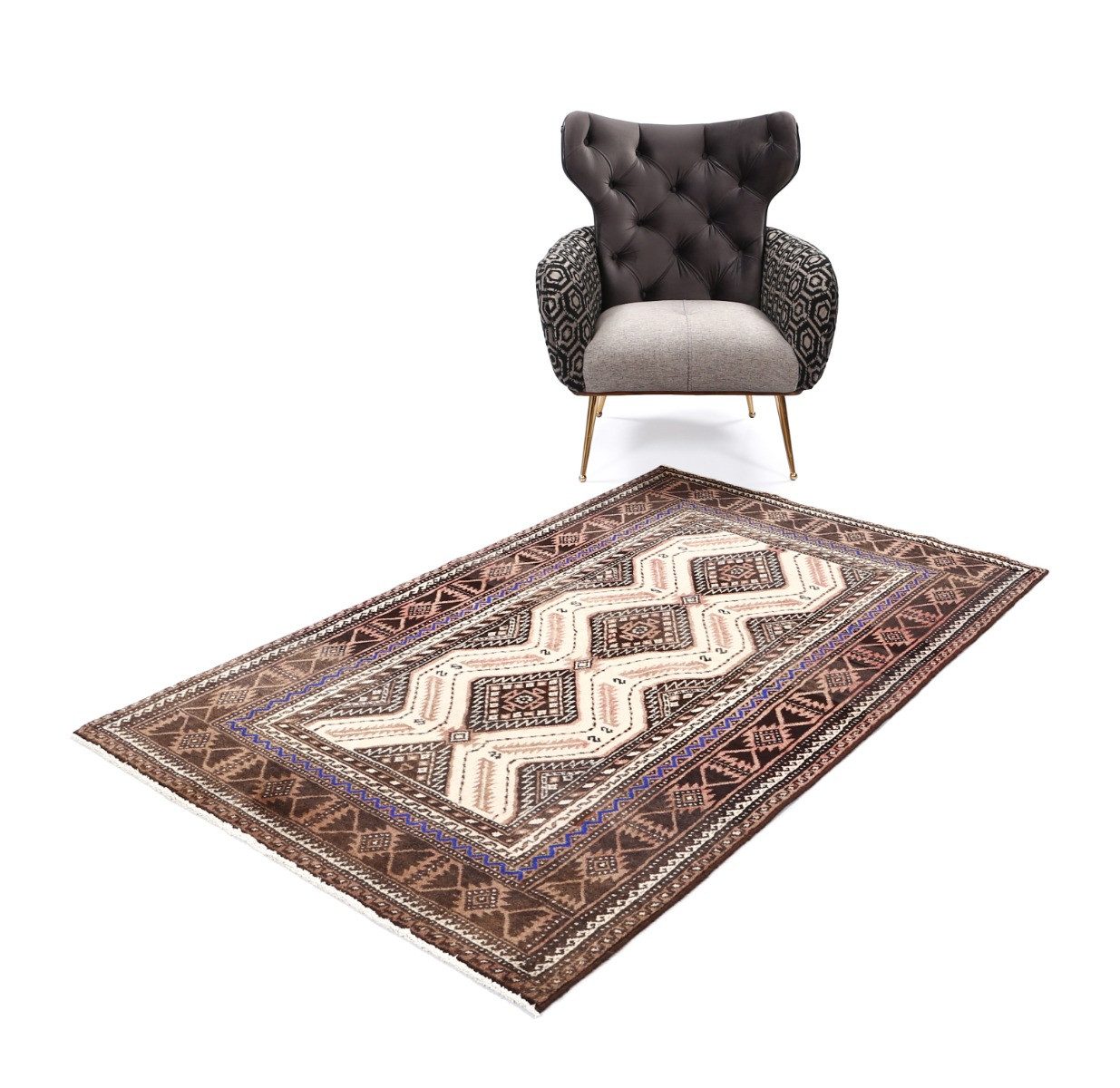 Carpet Avenue Teppich Afshar 184x114, Rechteck, Höhe: 9 mm