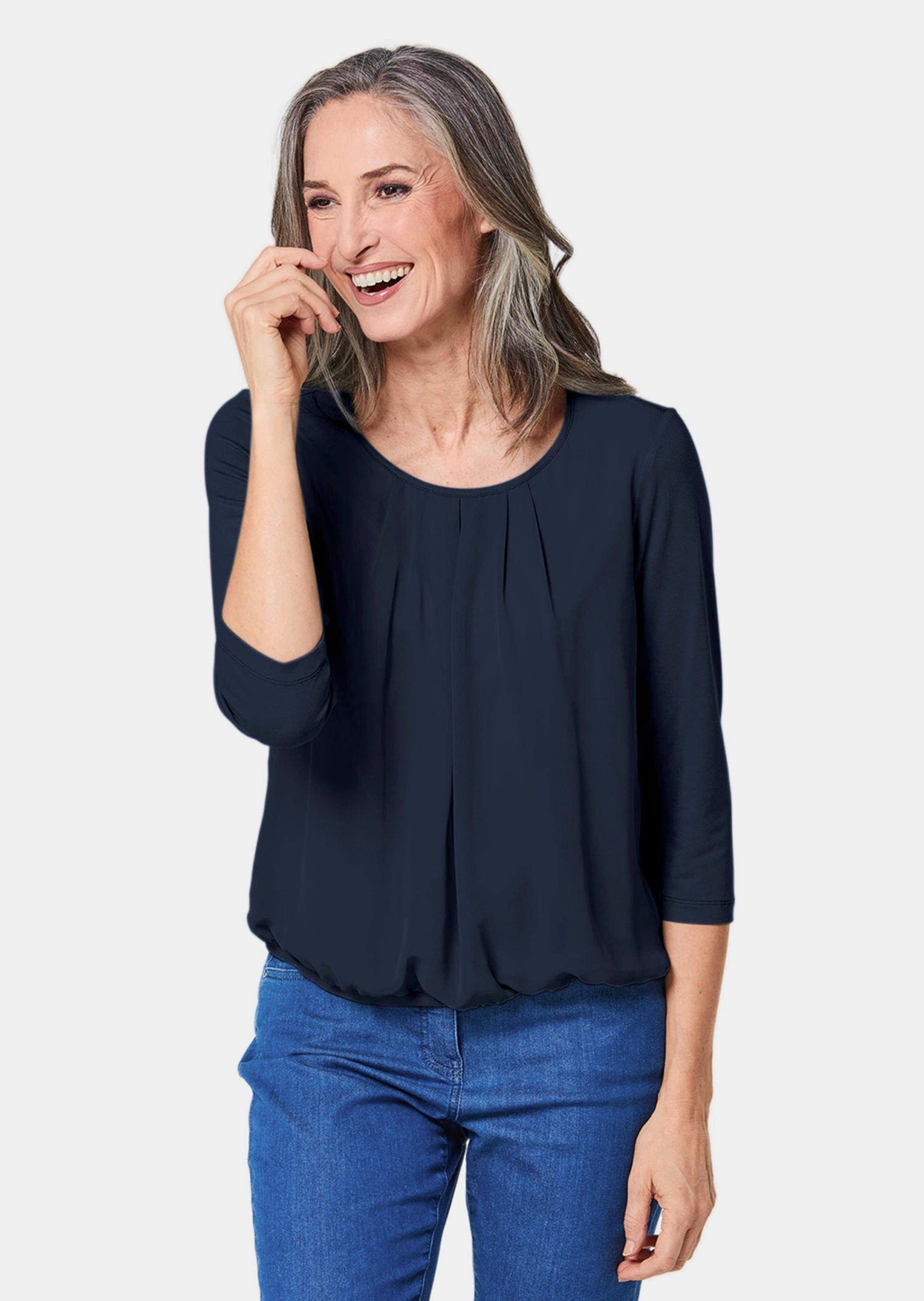 GOLDNER Shirtbluse Gepflegtes Shirt in eleganter günstig online kaufen
