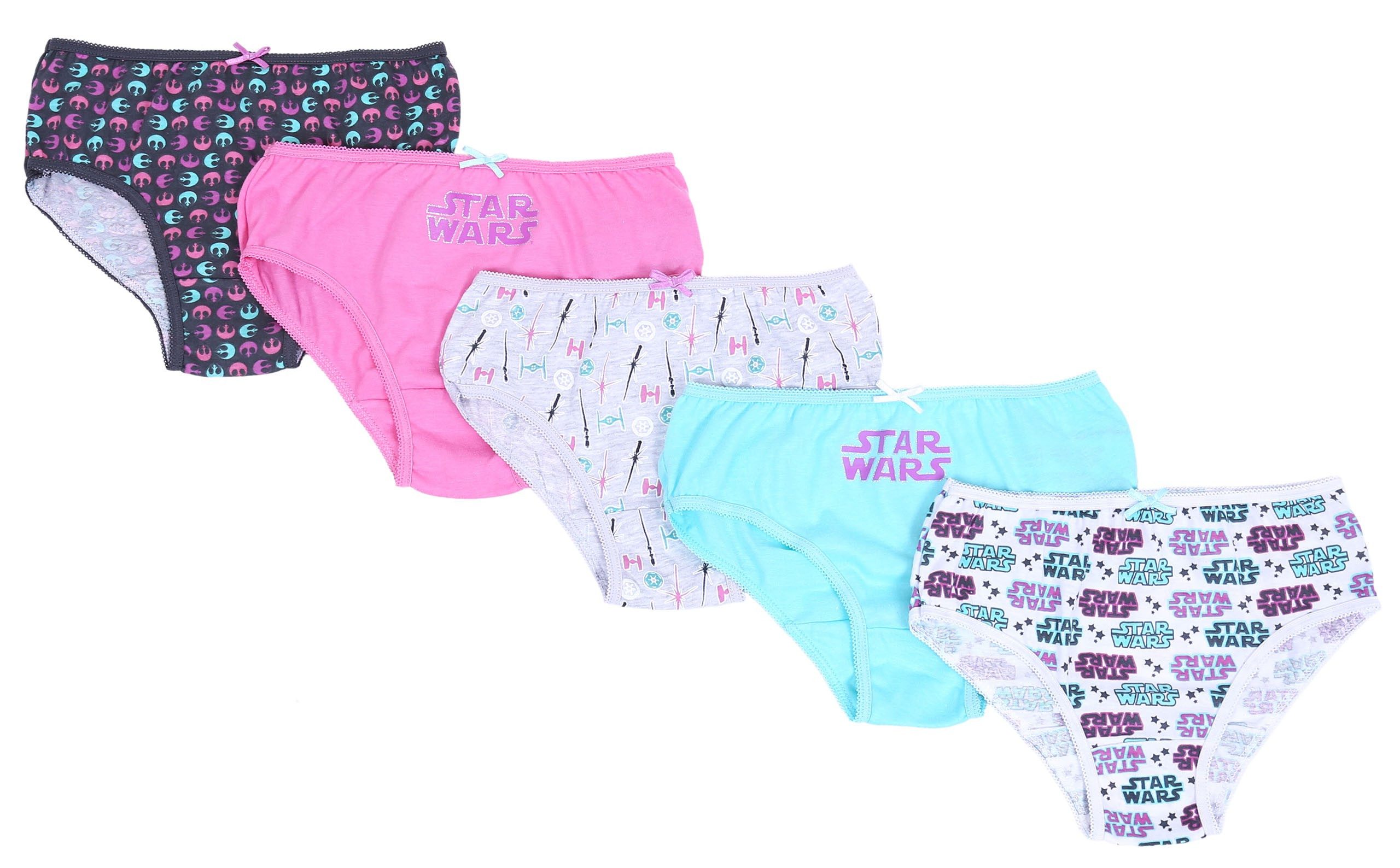 Sarcia.eu Panty 5 x Slip Star Wars DISNEY 6-7 Jahre