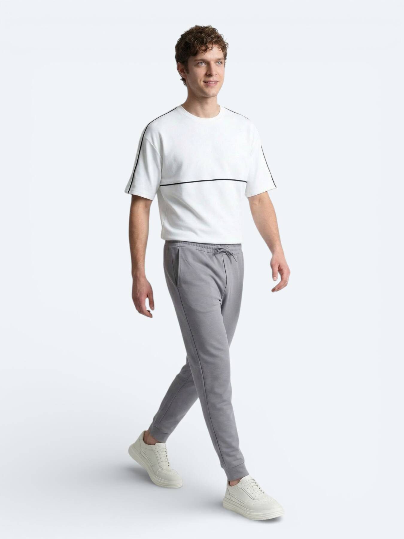 Jogginghose Graue Sweat-Hose