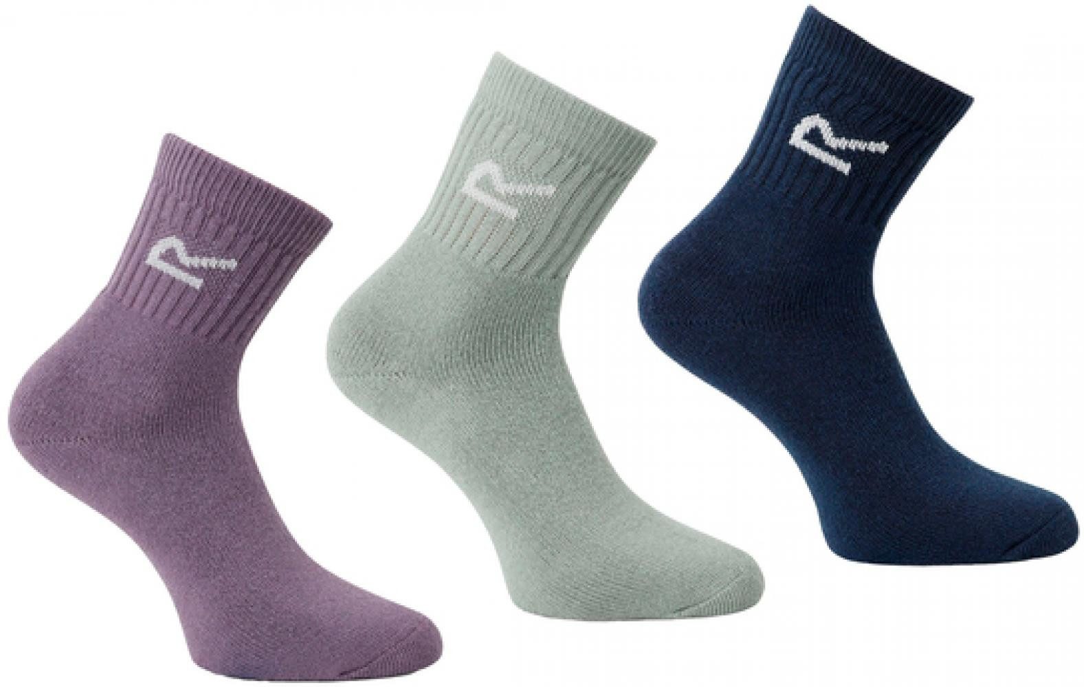 Basicsocken Damen 3 Socken Paare - Wms 3 Socks /