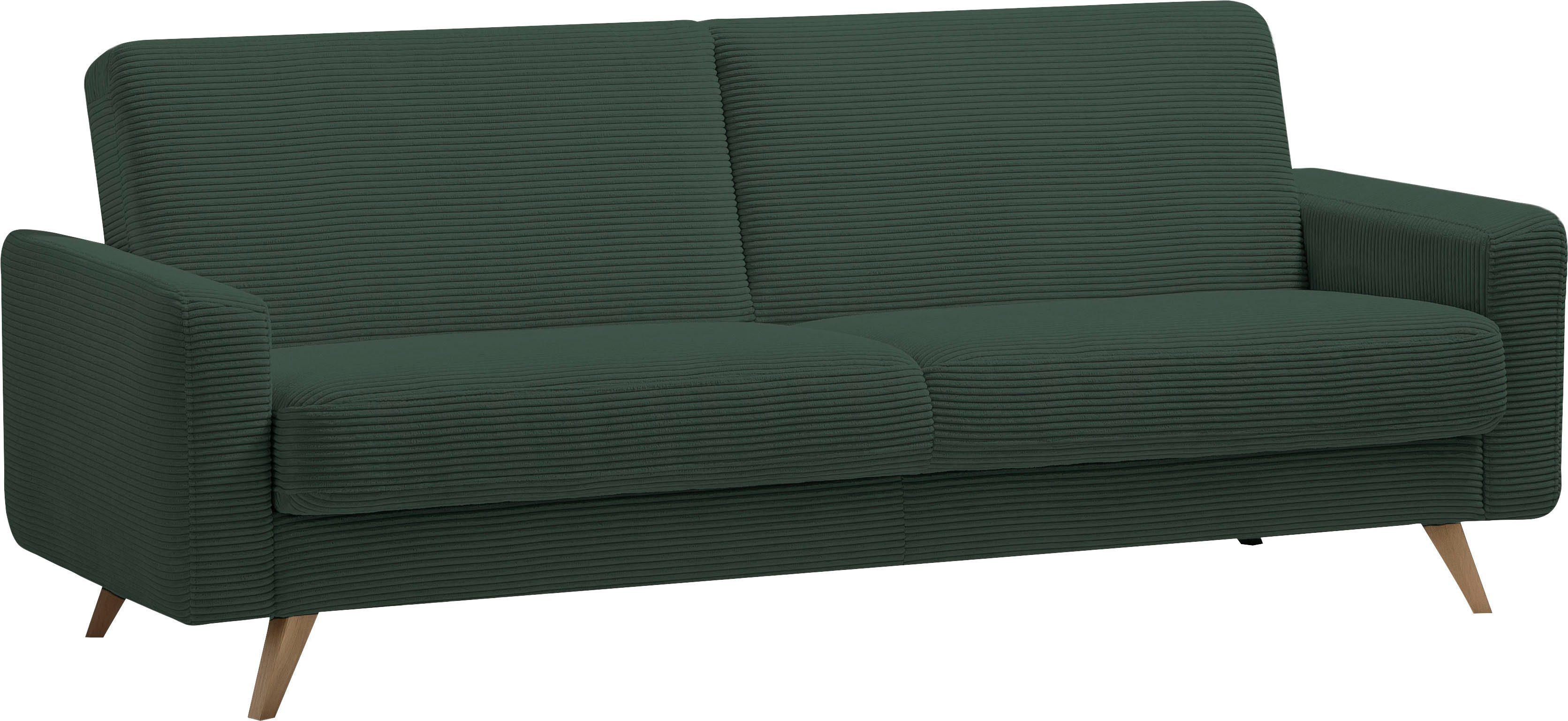 exxpo - Bettfunktion Bettkasten Samso, 3-Sitzer Inklusive sofa pine fashion und